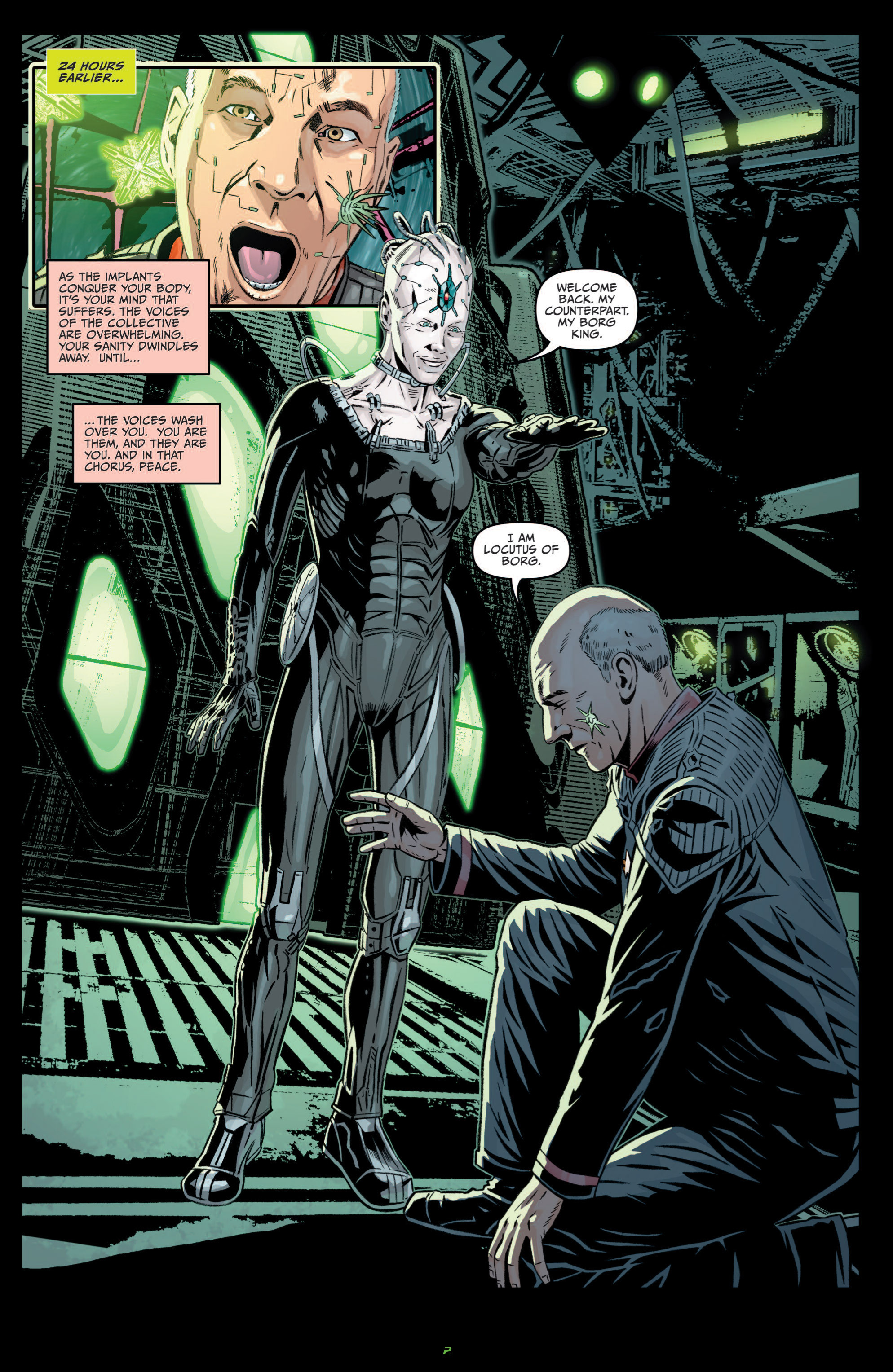 Read online Star Trek: The Next Generation - Hive comic -  Issue #4 - 5