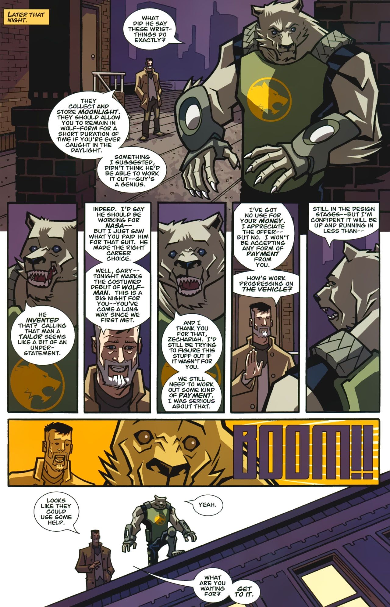 Read online The Astounding Wolf-Man comic -  Issue #2 - 11