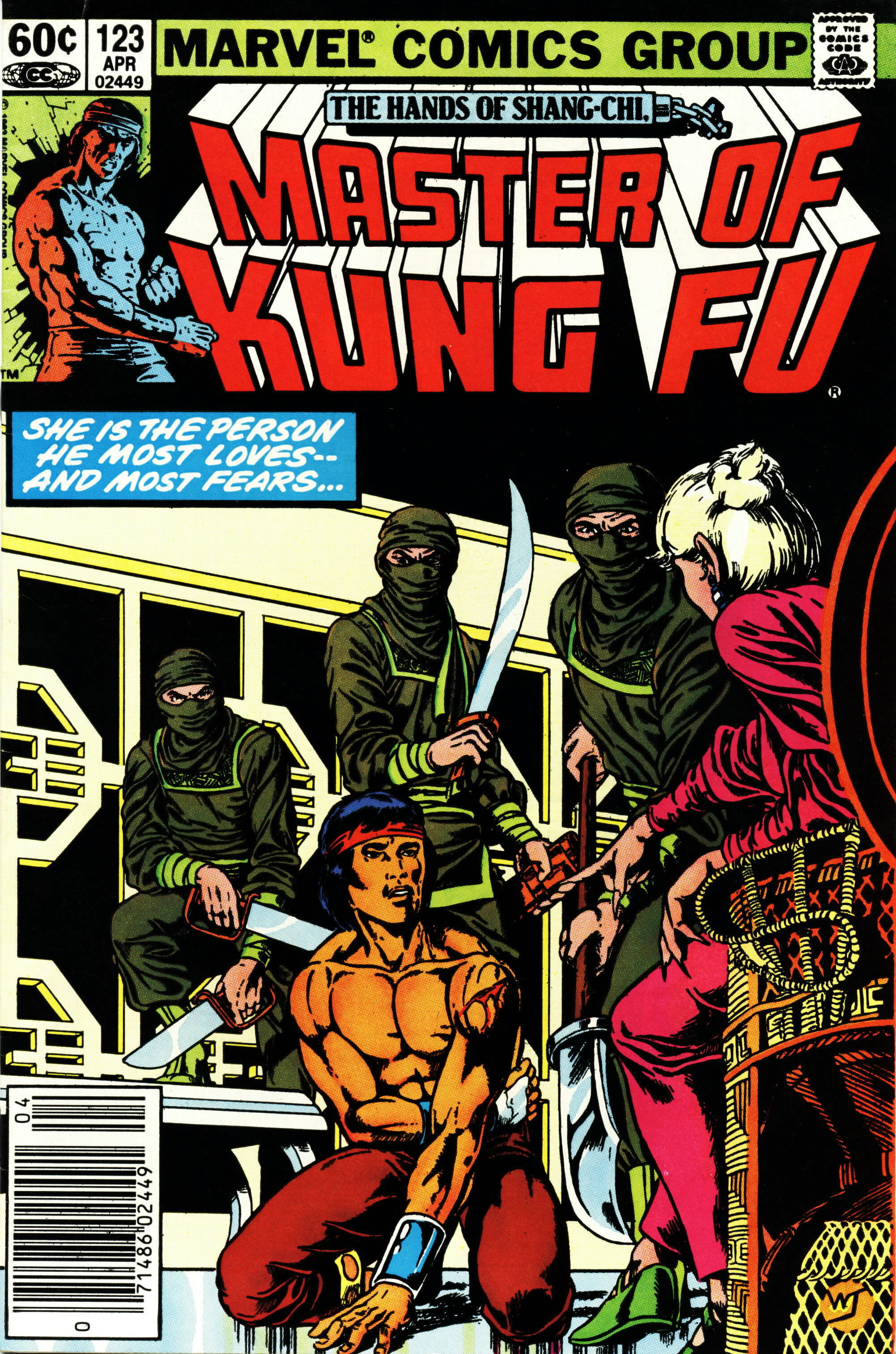 Read online Master of Kung Fu (1974) comic -  Issue #123 - 1
