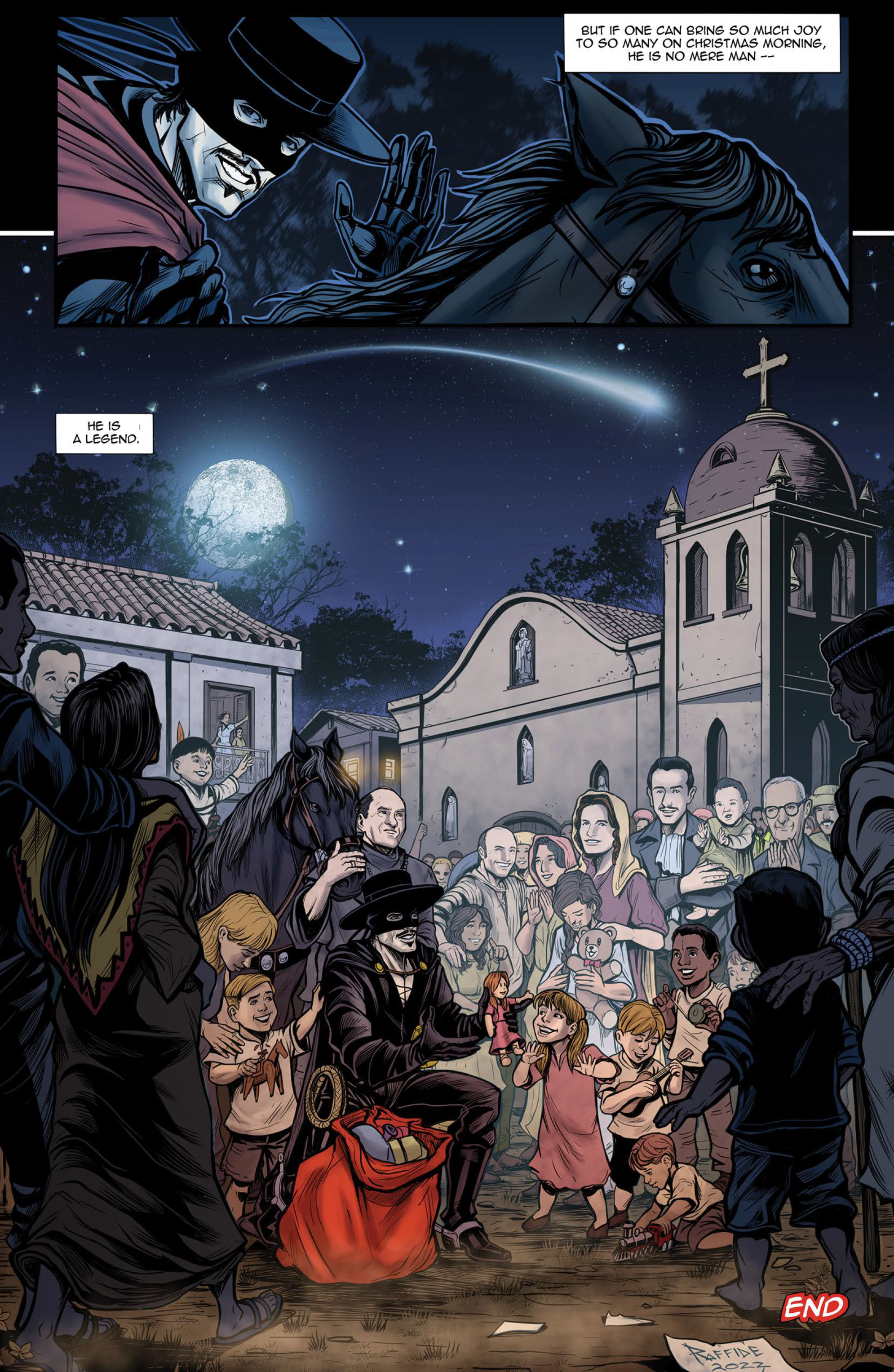 Read online Zorro Feliz Navidad comic -  Issue # Full - 9