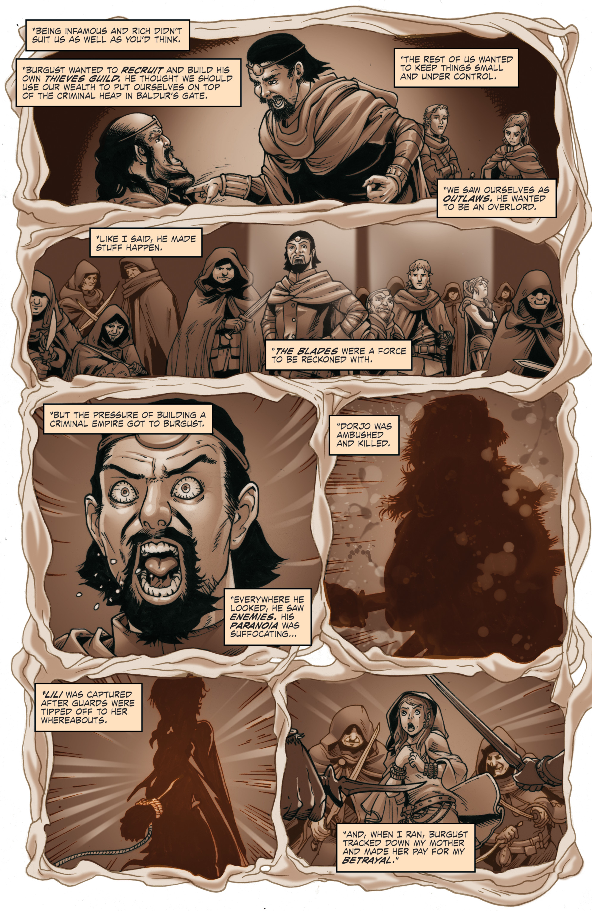 Read online Dungeons & Dragons: Evil At Baldur's Gate comic -  Issue # _TPB - 33