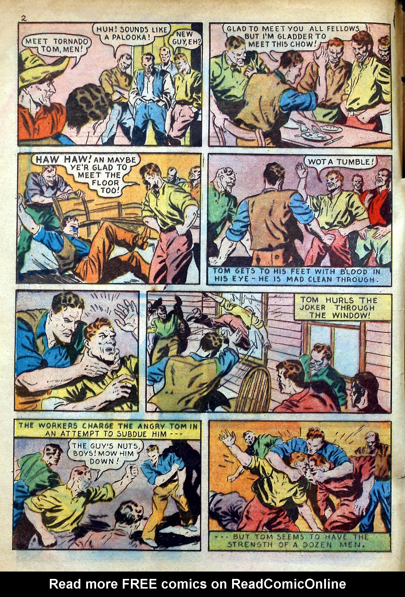 Read online Cyclone Comics comic -  Issue #1 - 4