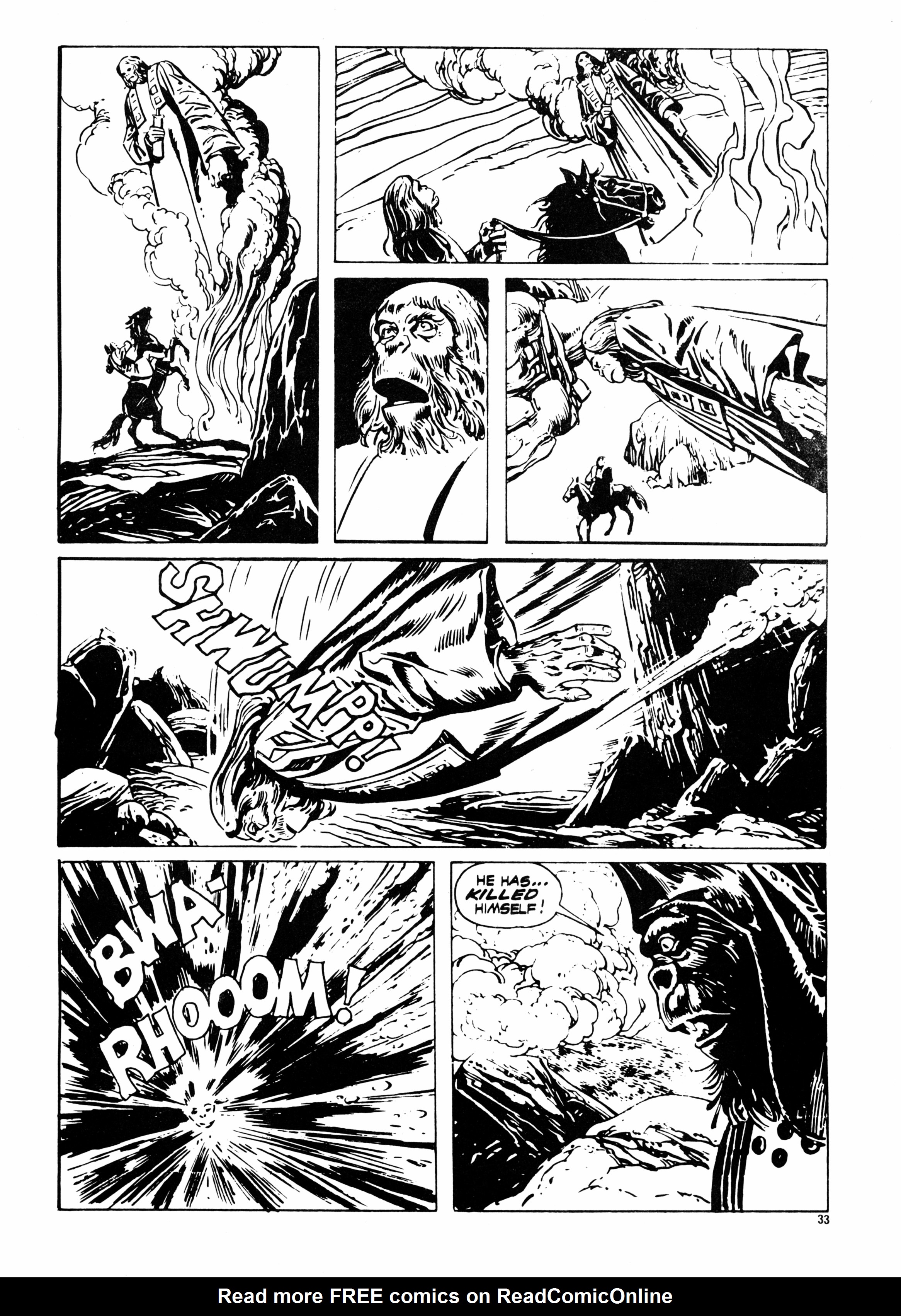 Read online Planet of the Apes (1974) comic -  Issue #122 - 33