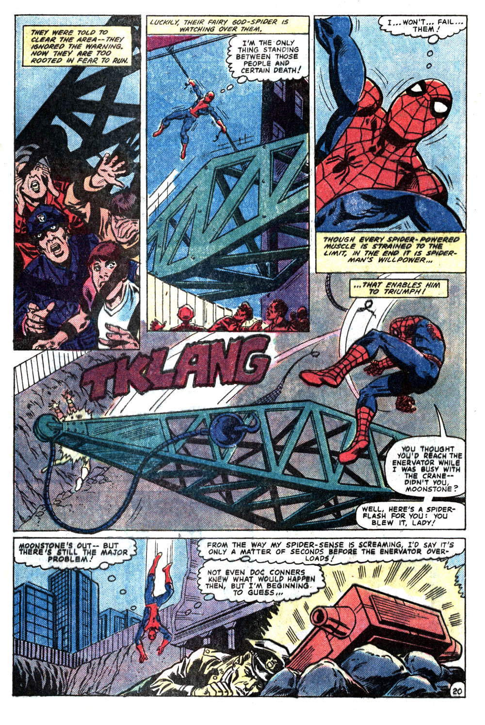 Read online The Spectacular Spider-Man (1976) comic -  Issue #61 - 21