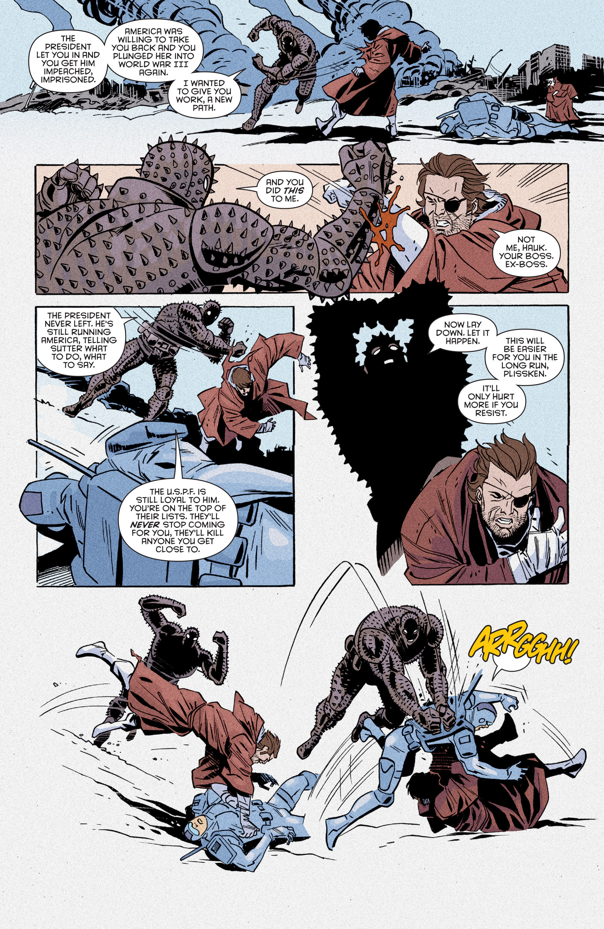 Read online Escape from New York comic -  Issue #8 - 17