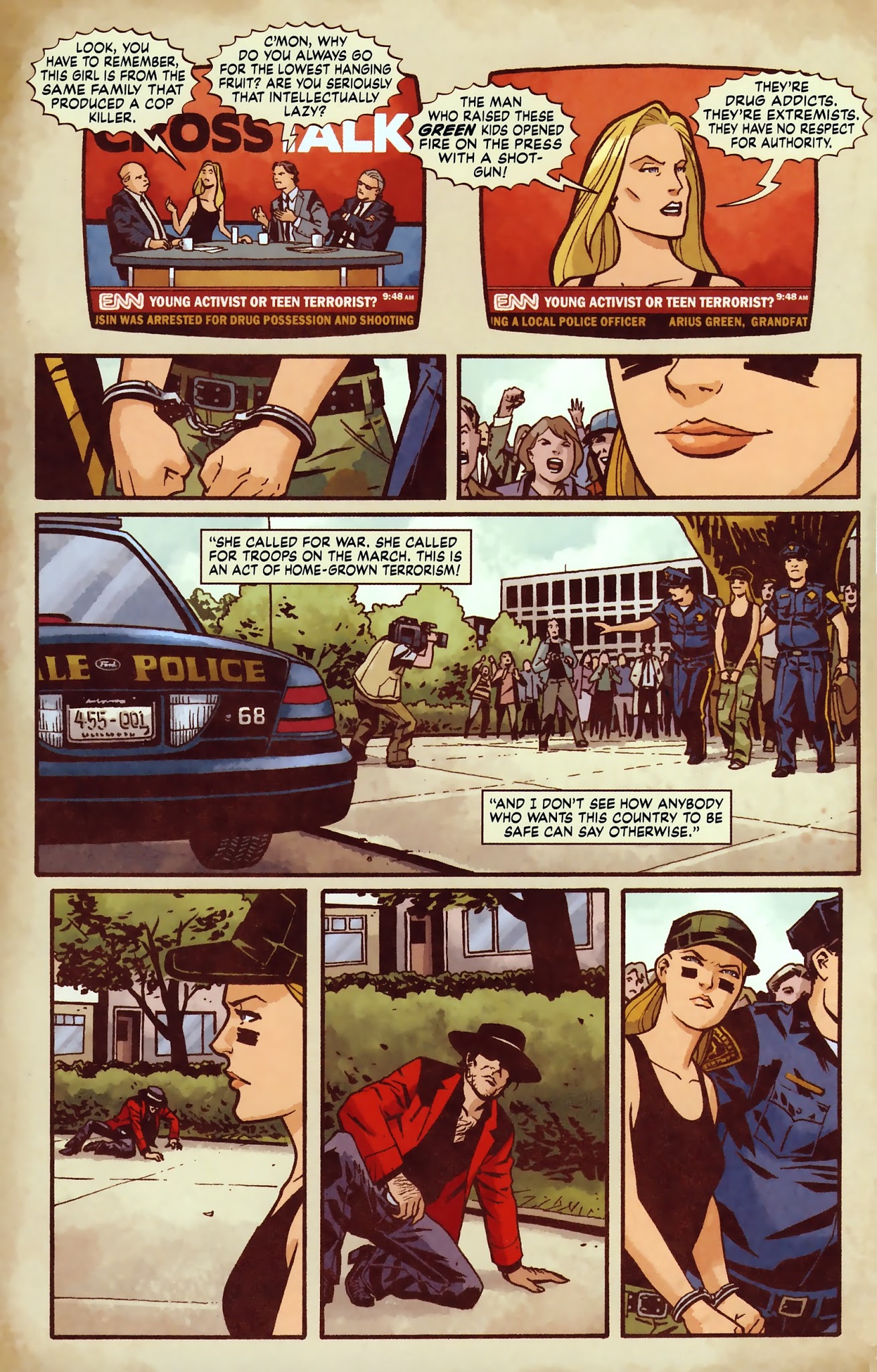 Read online Neil Young's Greendale comic -  Issue # TPB - 149