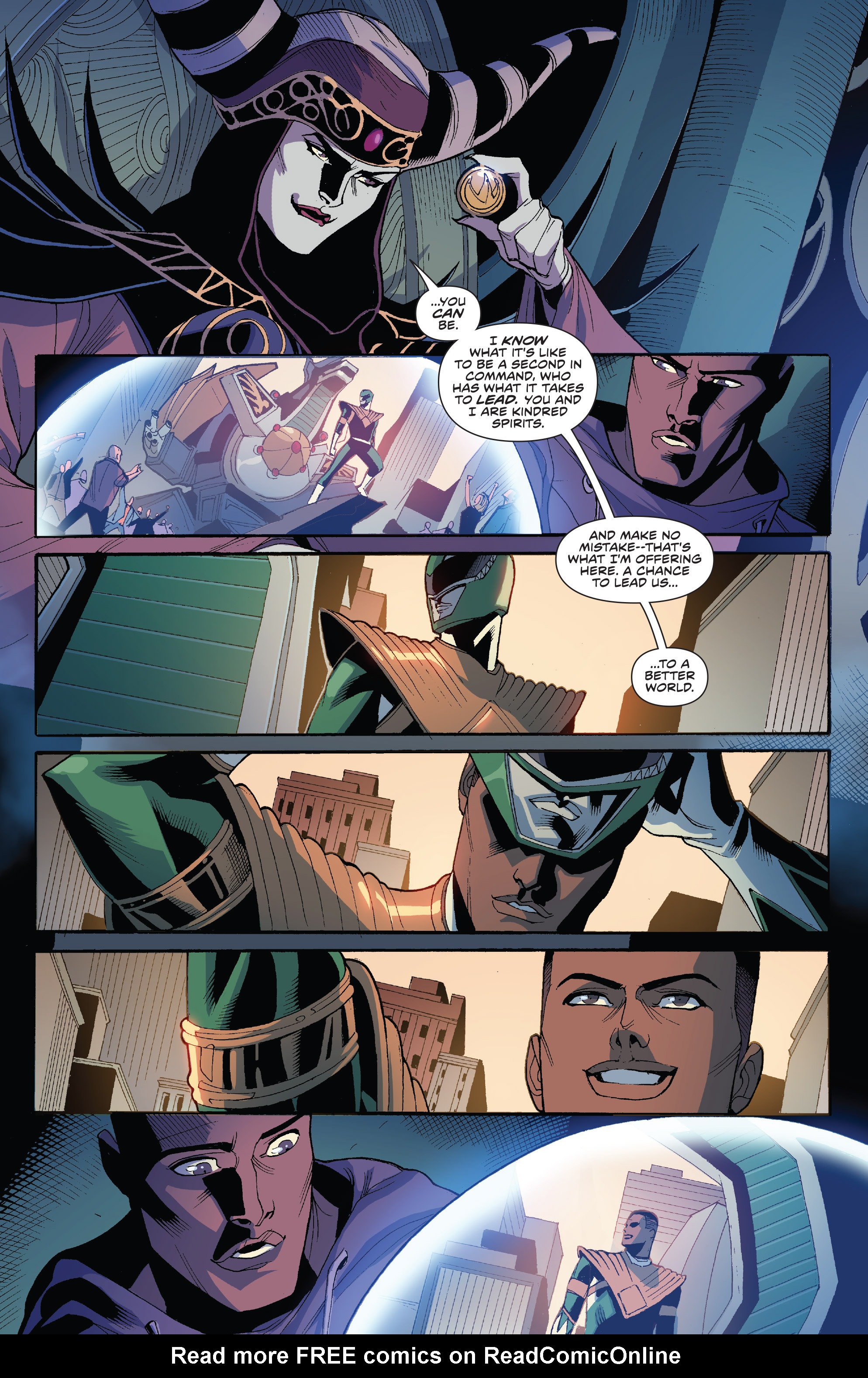 Read online Mighty Morphin Power Rangers comic -  Issue #5 - 16