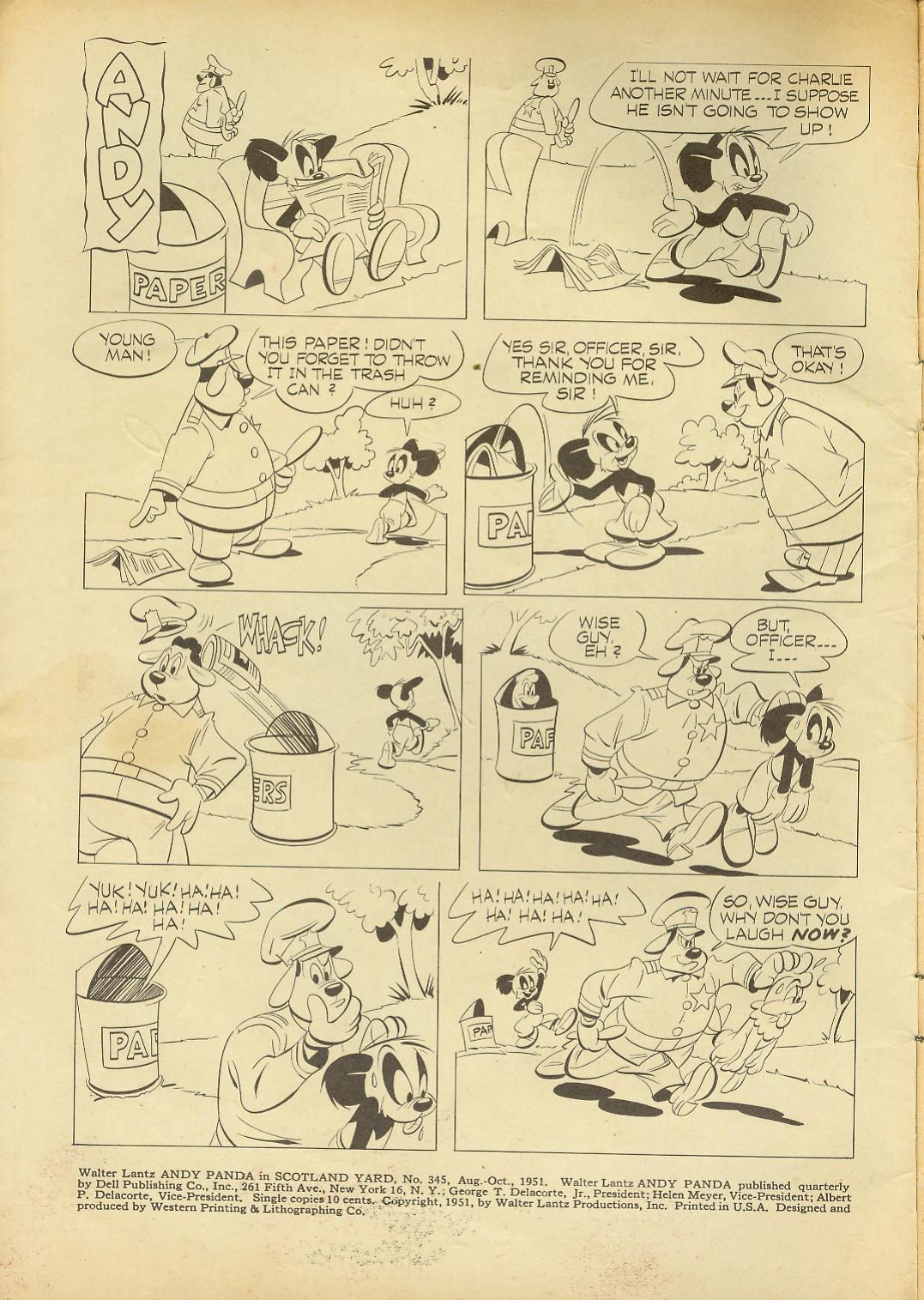 Read online Four Color Comics comic -  Issue #345 - 2