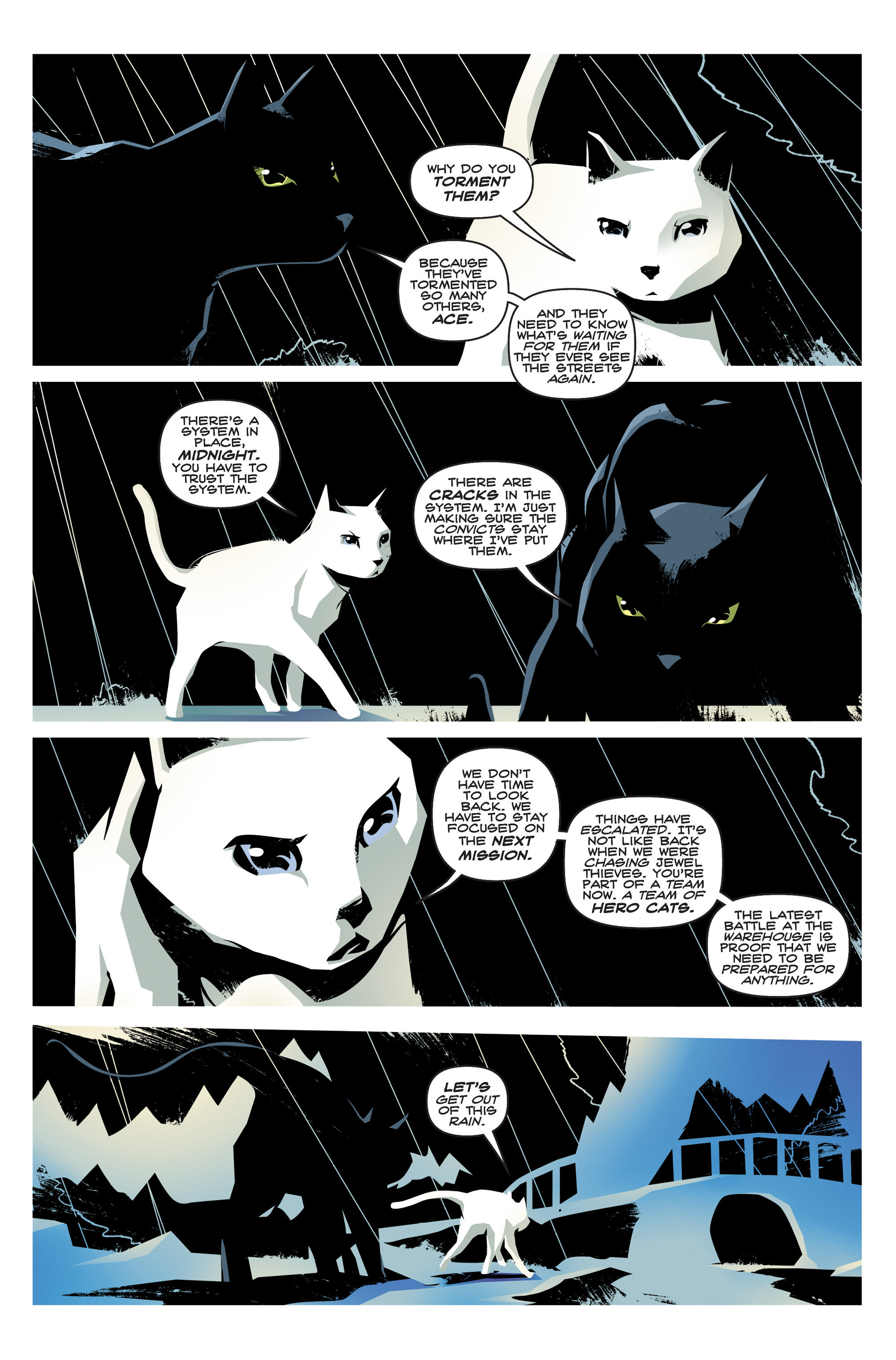 Read online Hero Cats: Midnight Over Stellar City Vol. 2 comic -  Issue #1 - 6