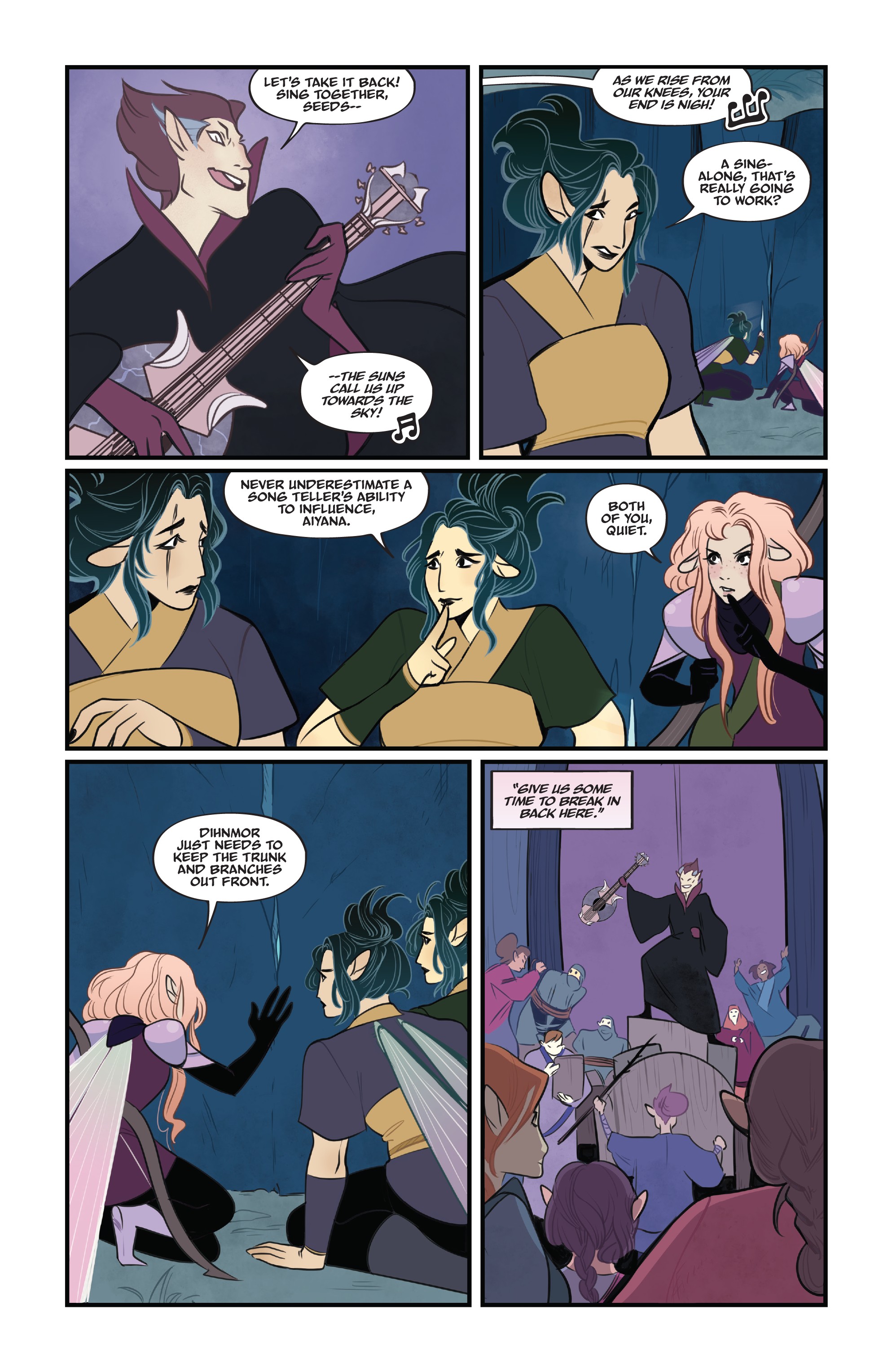 Read online Jim Henson's Beneath the Dark Crystal comic -  Issue #6 - 4