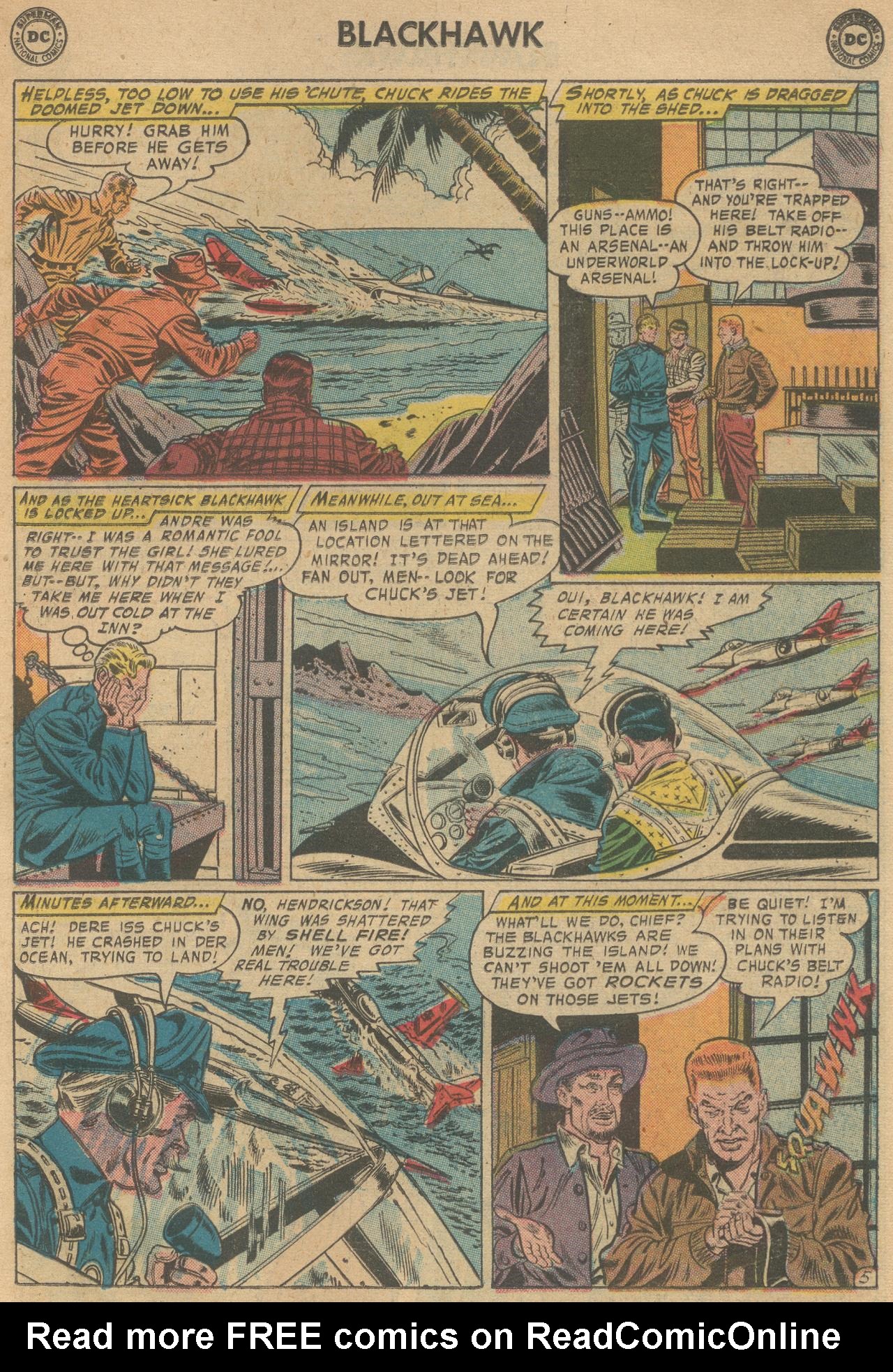 Read online Blackhawk (1957) comic -  Issue #124 - 16