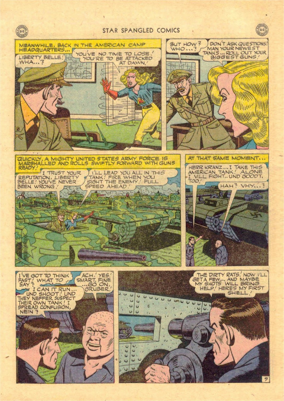 Read online Star Spangled Comics comic -  Issue #38 - 48