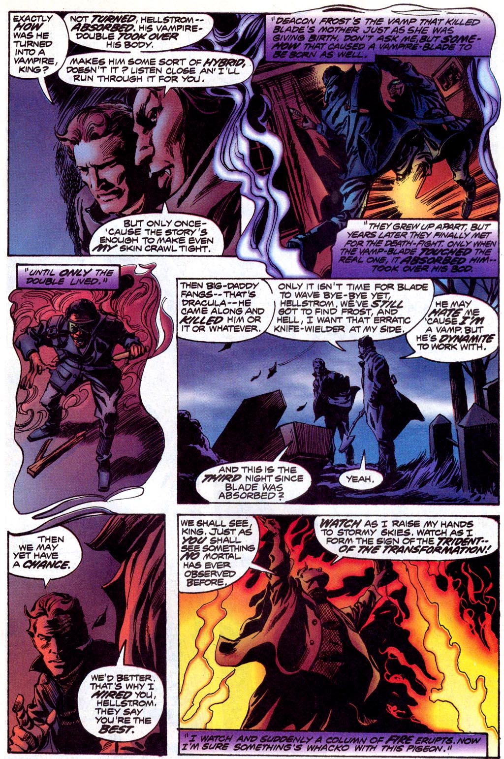 Read online Blade: The Final Glory of Deacon Frost comic -  Issue # Full - 7