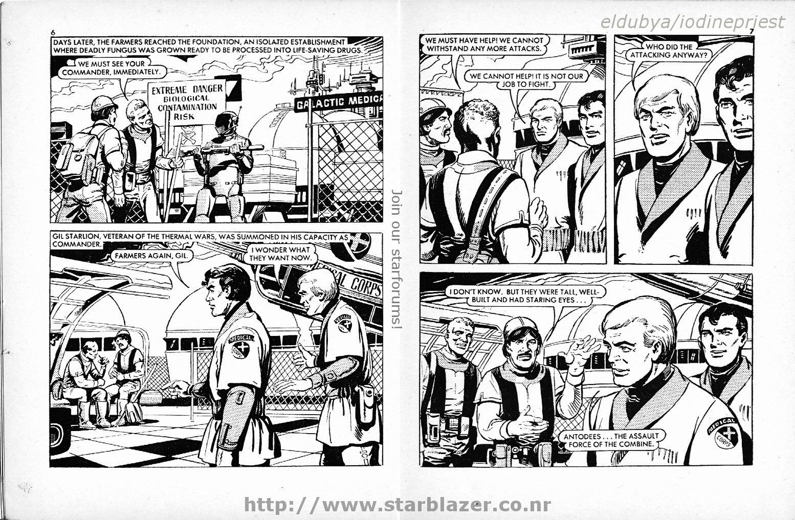 Read online Starblazer comic -  Issue #101 - 5