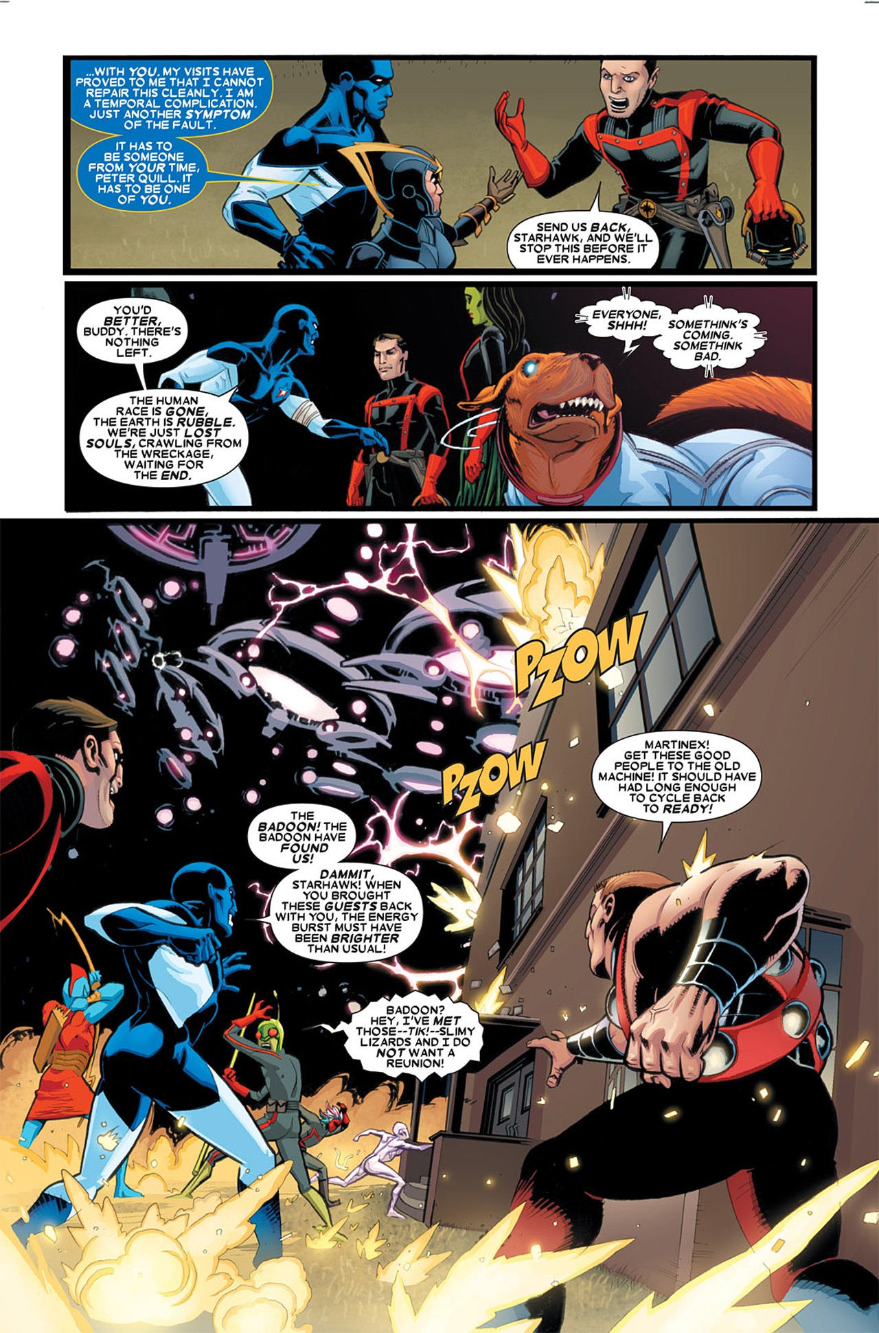 Read online Guardians of the Galaxy (2008) comic -  Issue #16 - 11