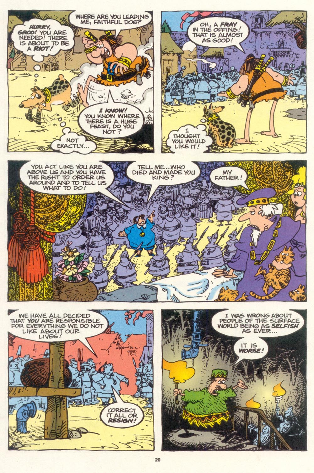 Read online Sergio Aragonés Groo the Wanderer comic -  Issue #119 - 21