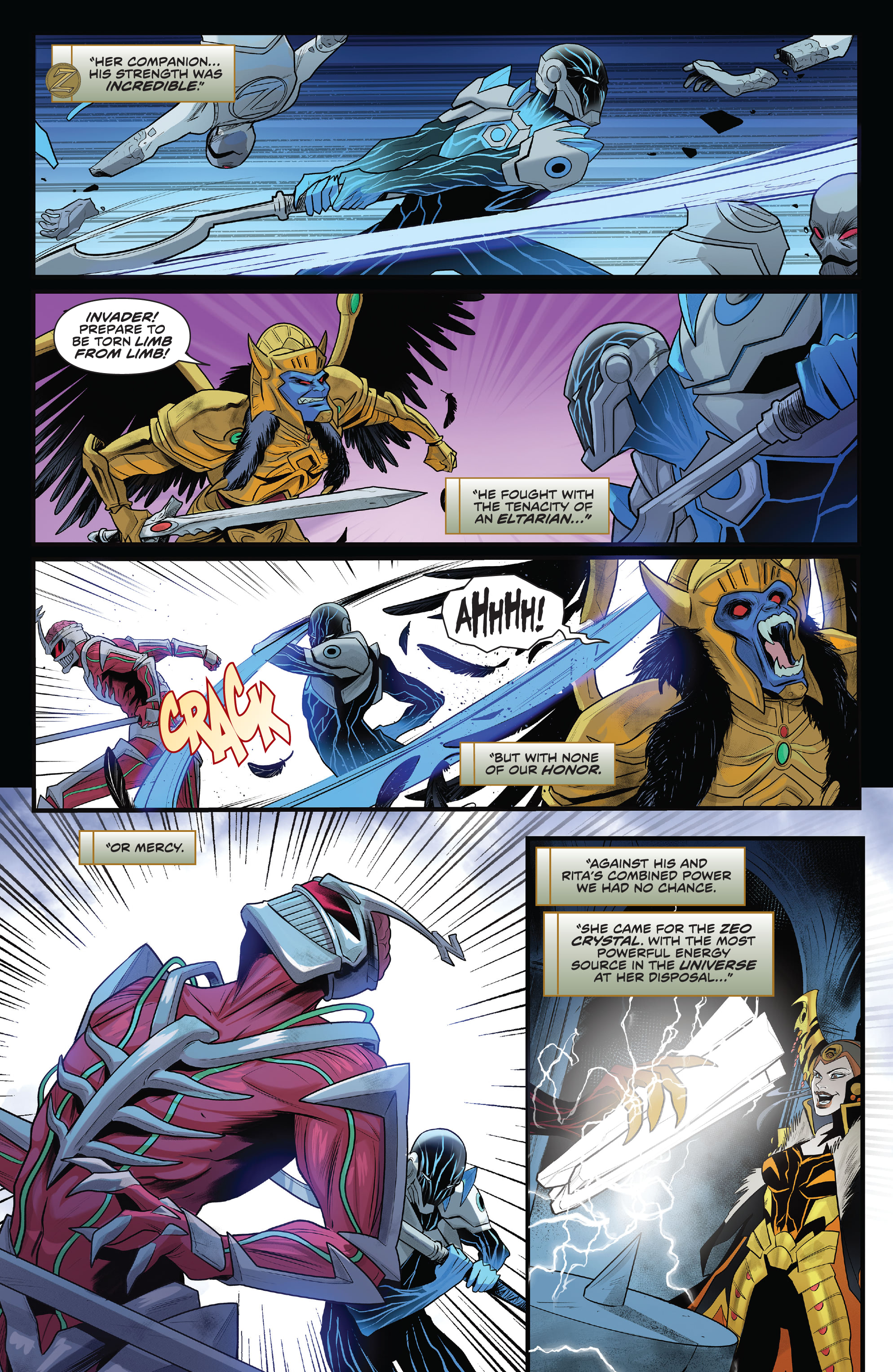 Read online Mighty Morphin Power Rangers comic -  Issue #103 - 6