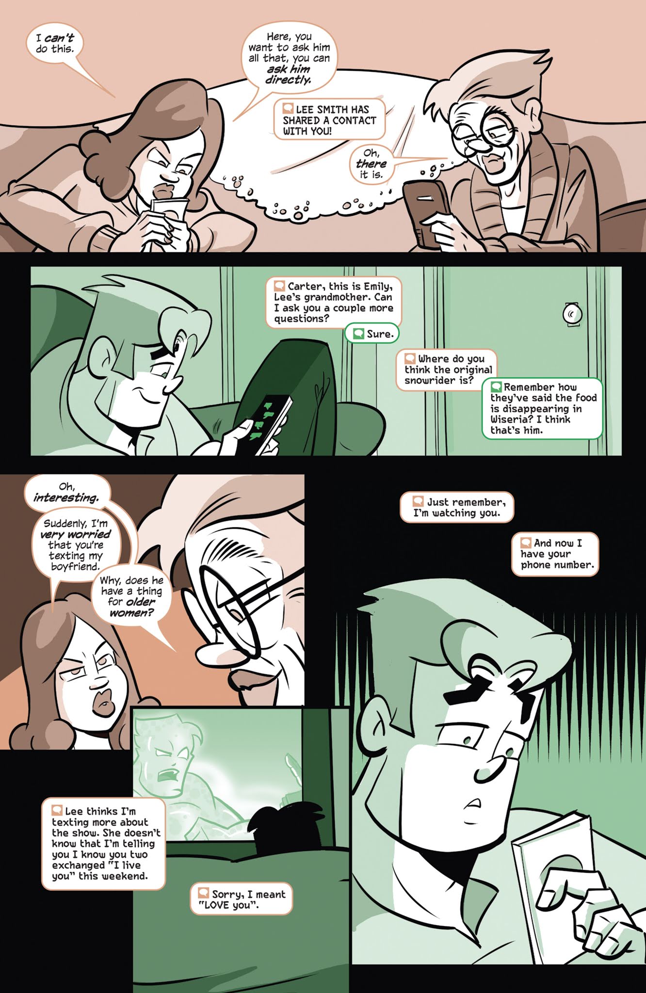 Read online Long Distance comic -  Issue #3 - 43