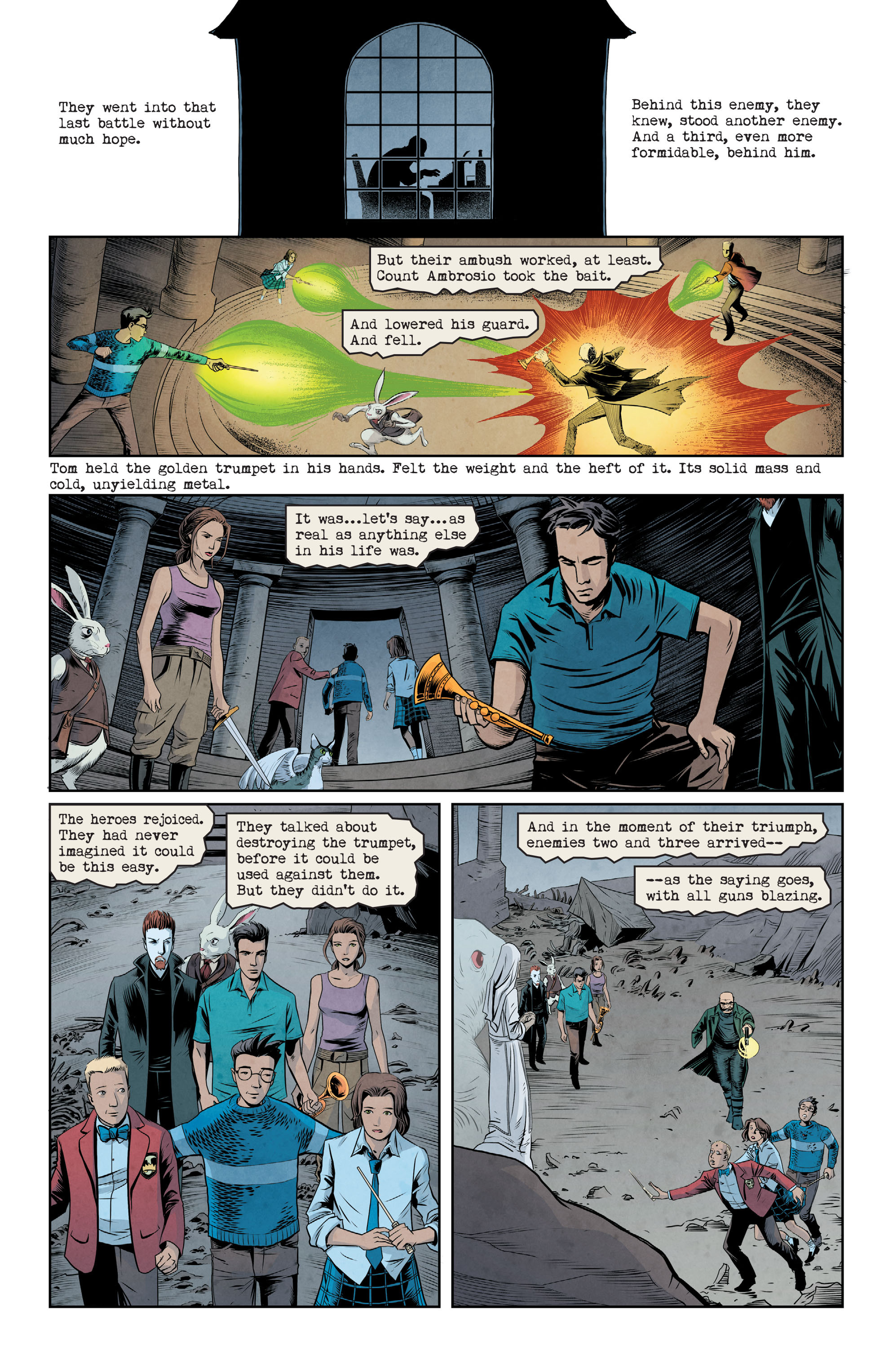 Read online The Unwritten: Apocalypse comic -  Issue #12 - 13
