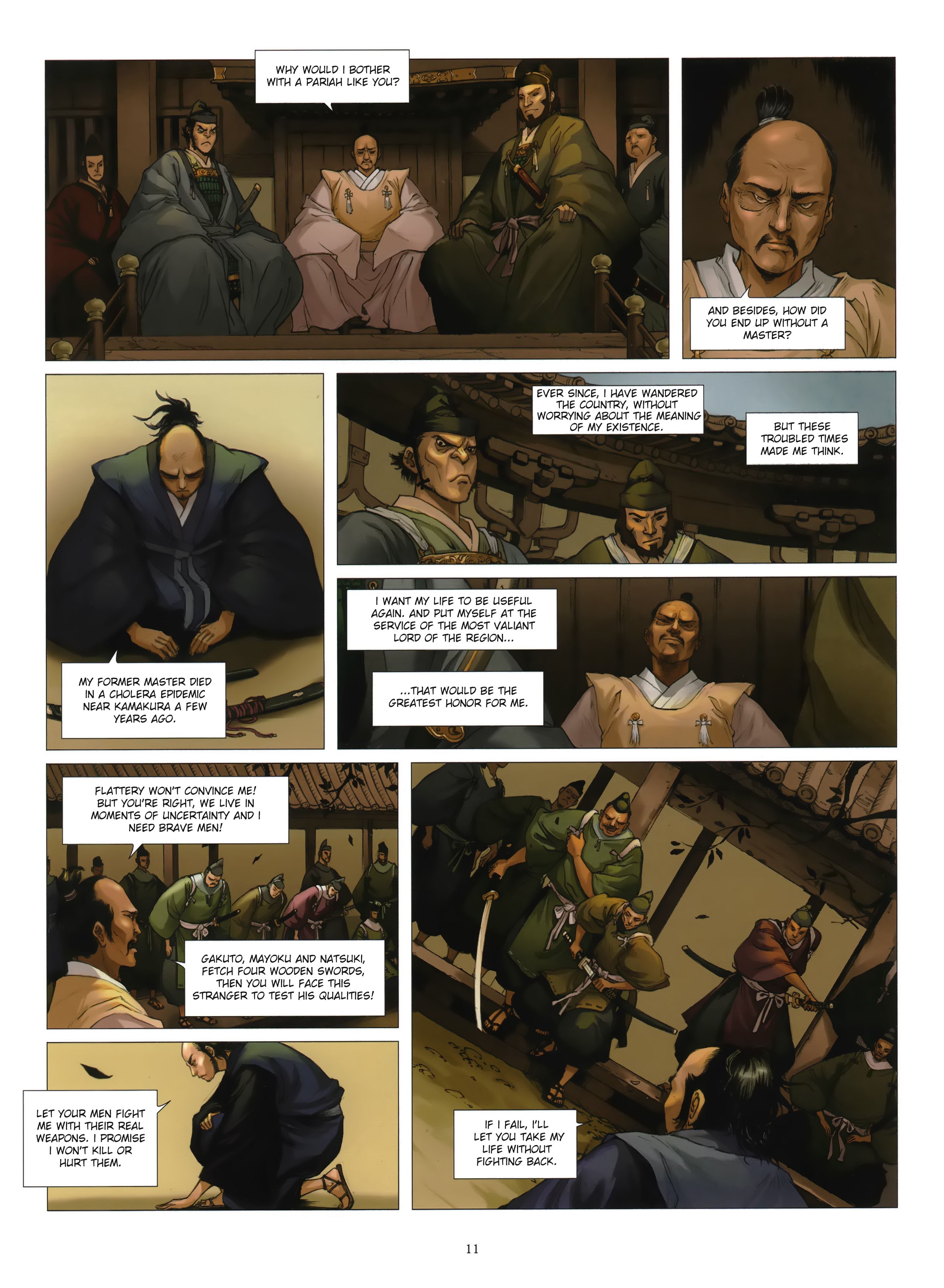 Read online Shadow of the Shinobi comic -  Issue #1 - 12