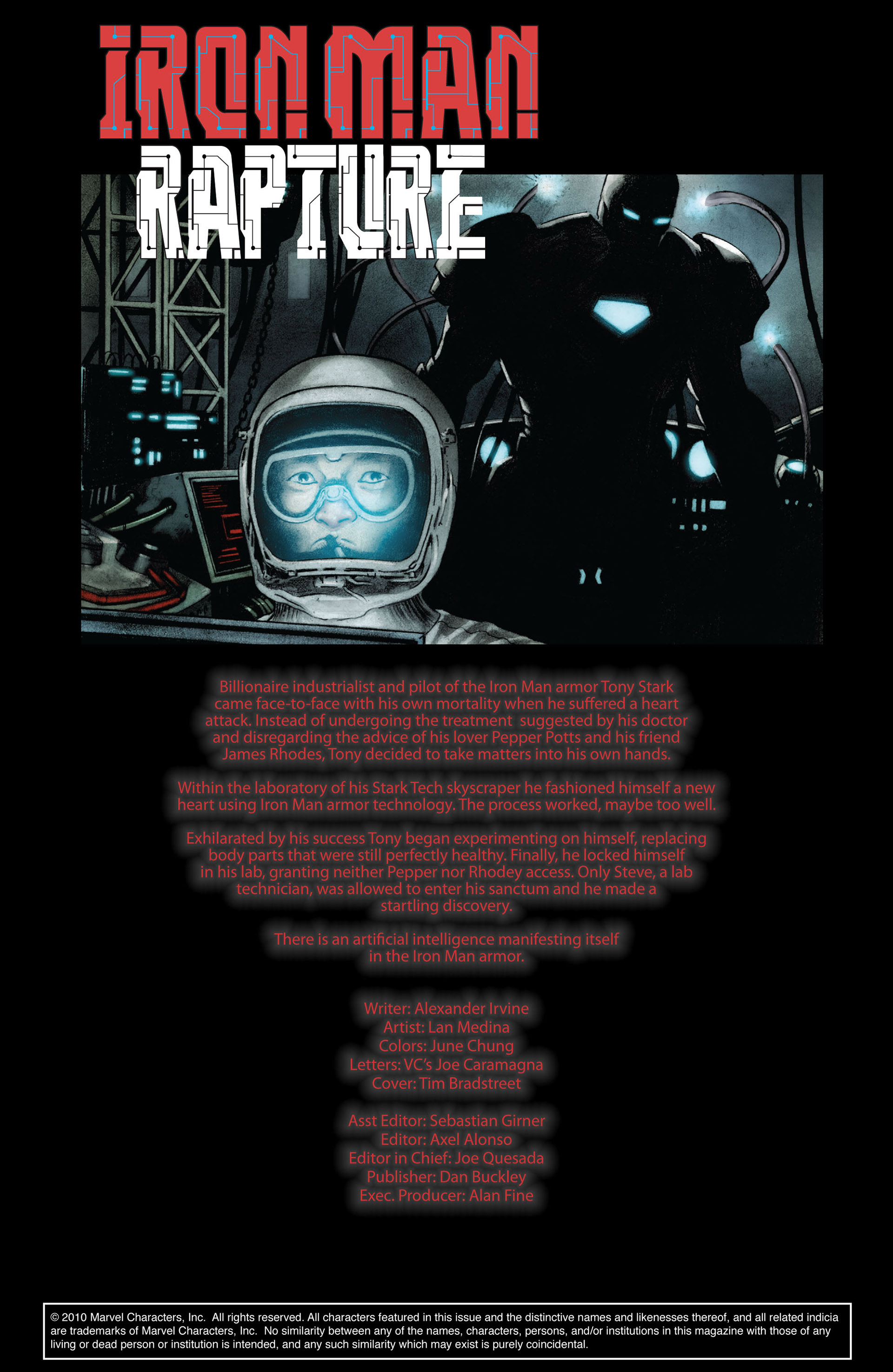 Read online Iron Man: Rapture comic -  Issue #2 - 2