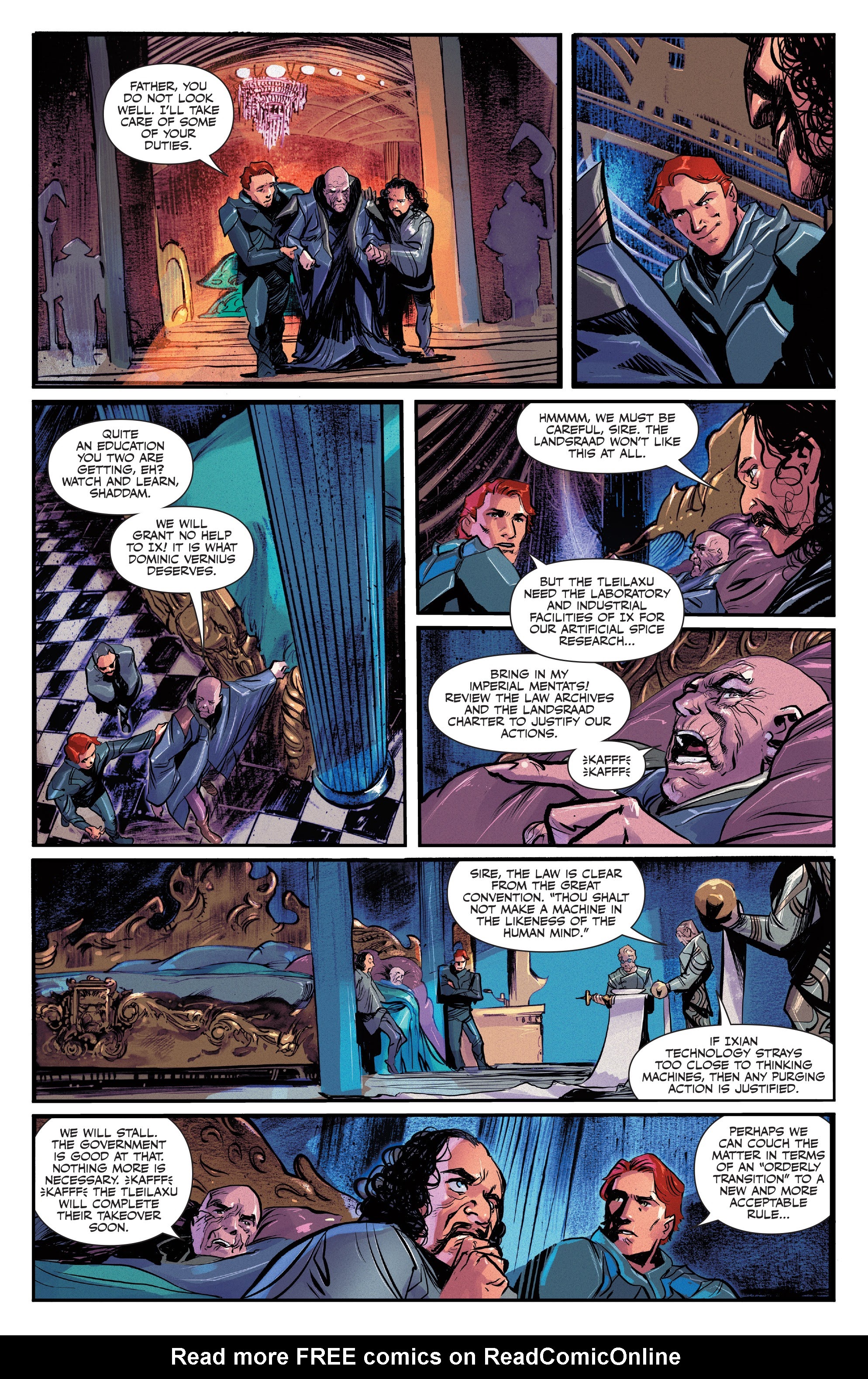 Read online Dune: House Atreides comic -  Issue #6 - 6