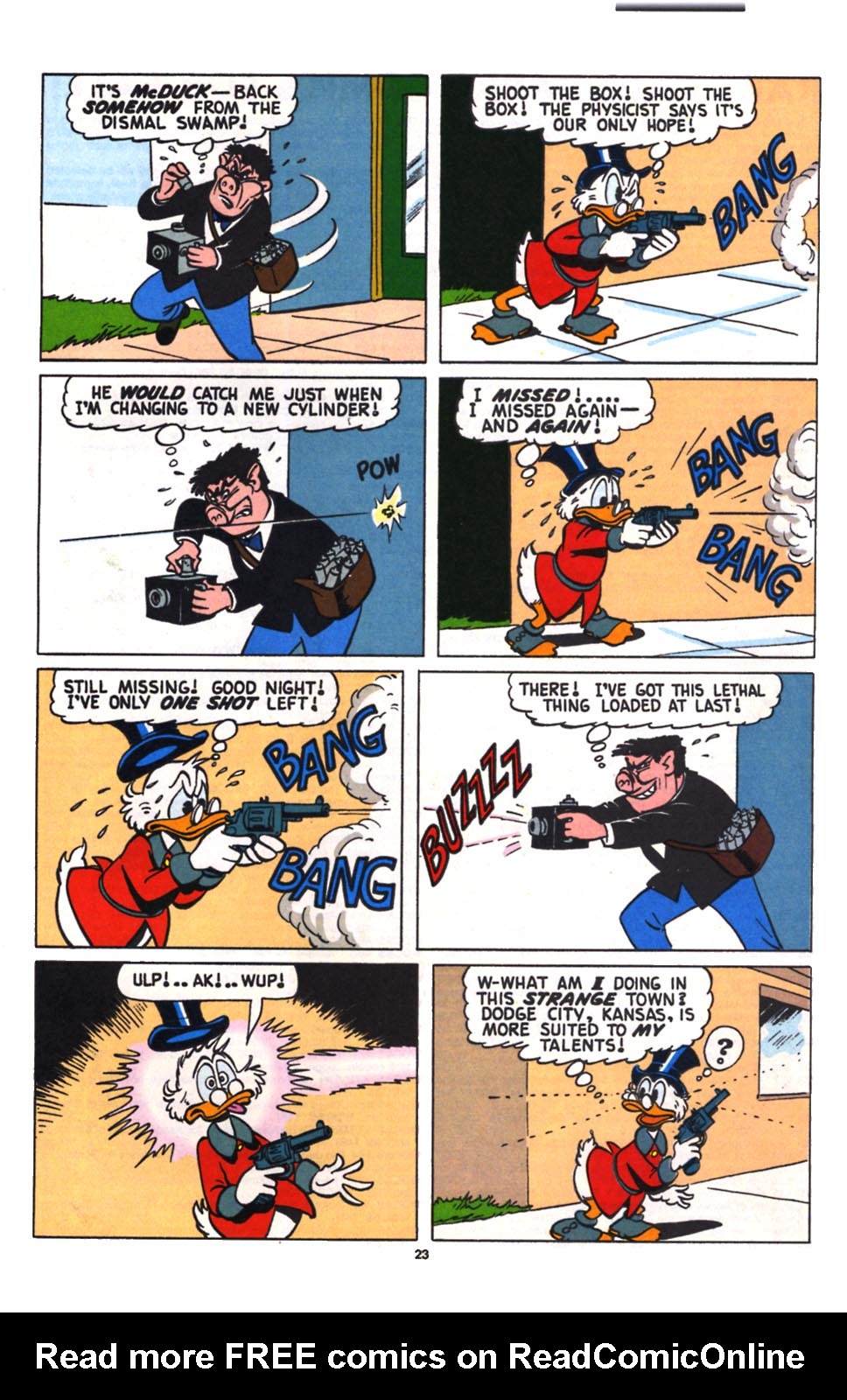 Read online Uncle Scrooge (1953) comic -  Issue #258 - 25