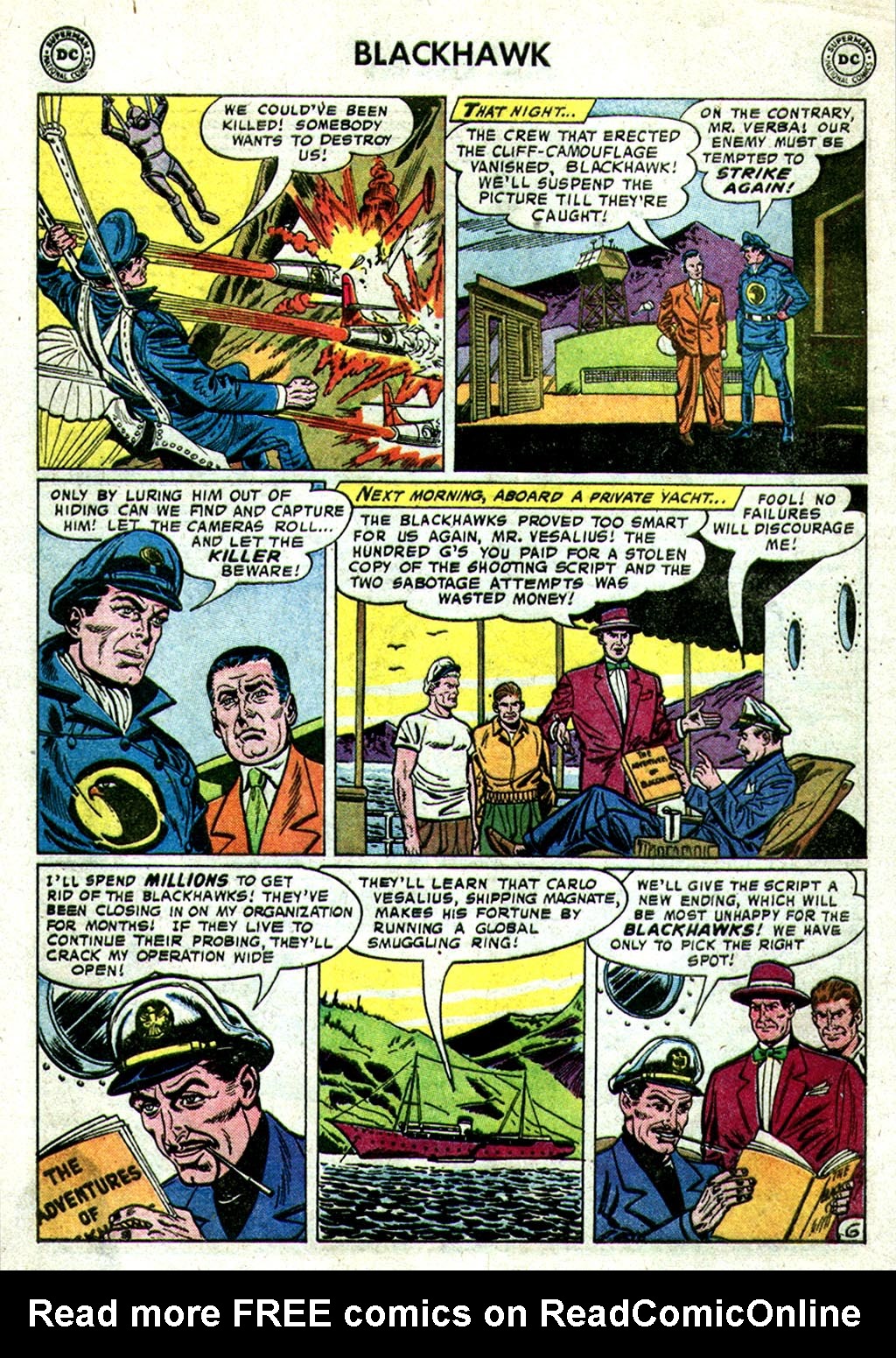 Read online Blackhawk (1957) comic -  Issue #122 - 8