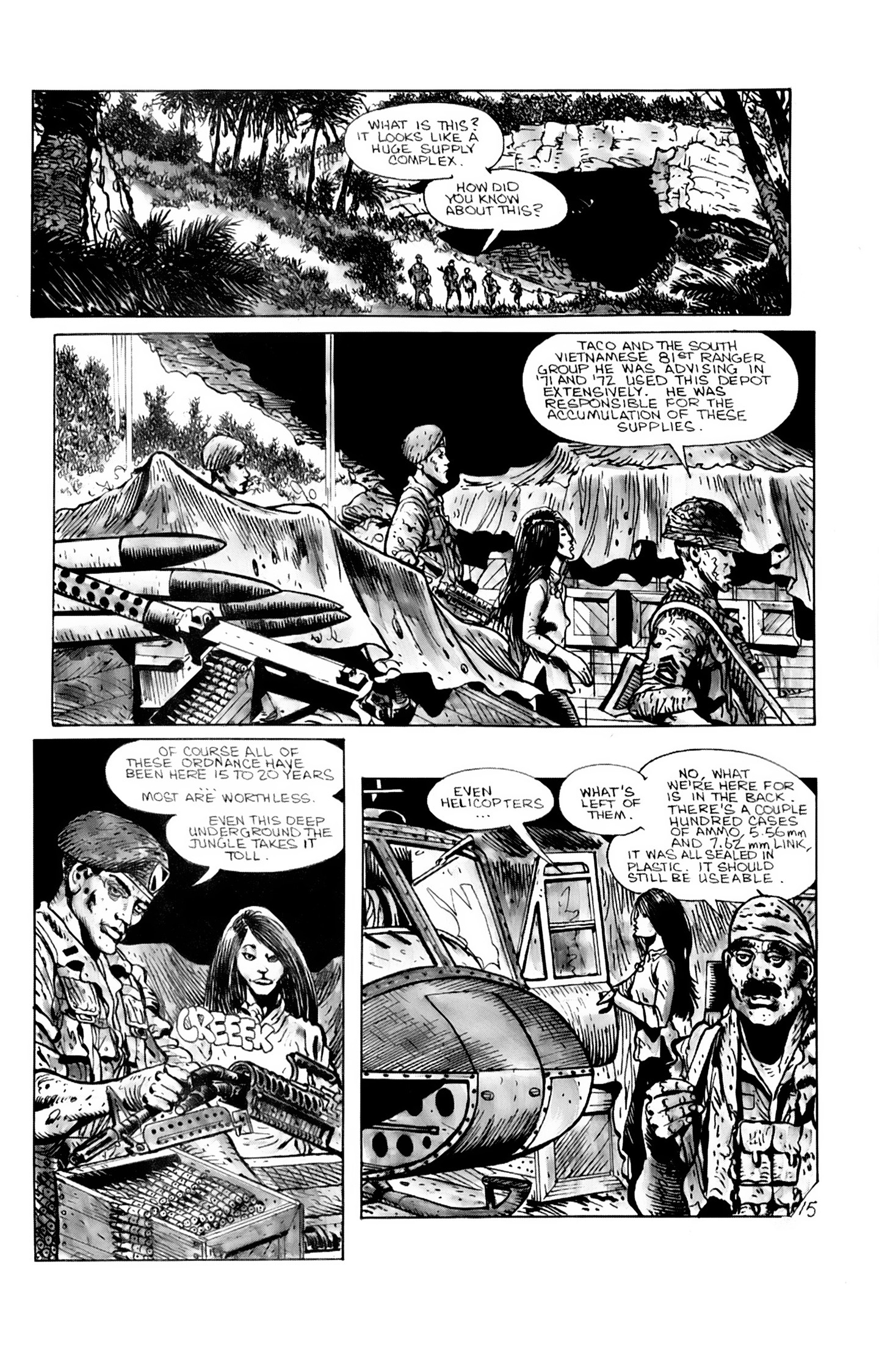 Read online Fire Team comic -  Issue #5 - 19