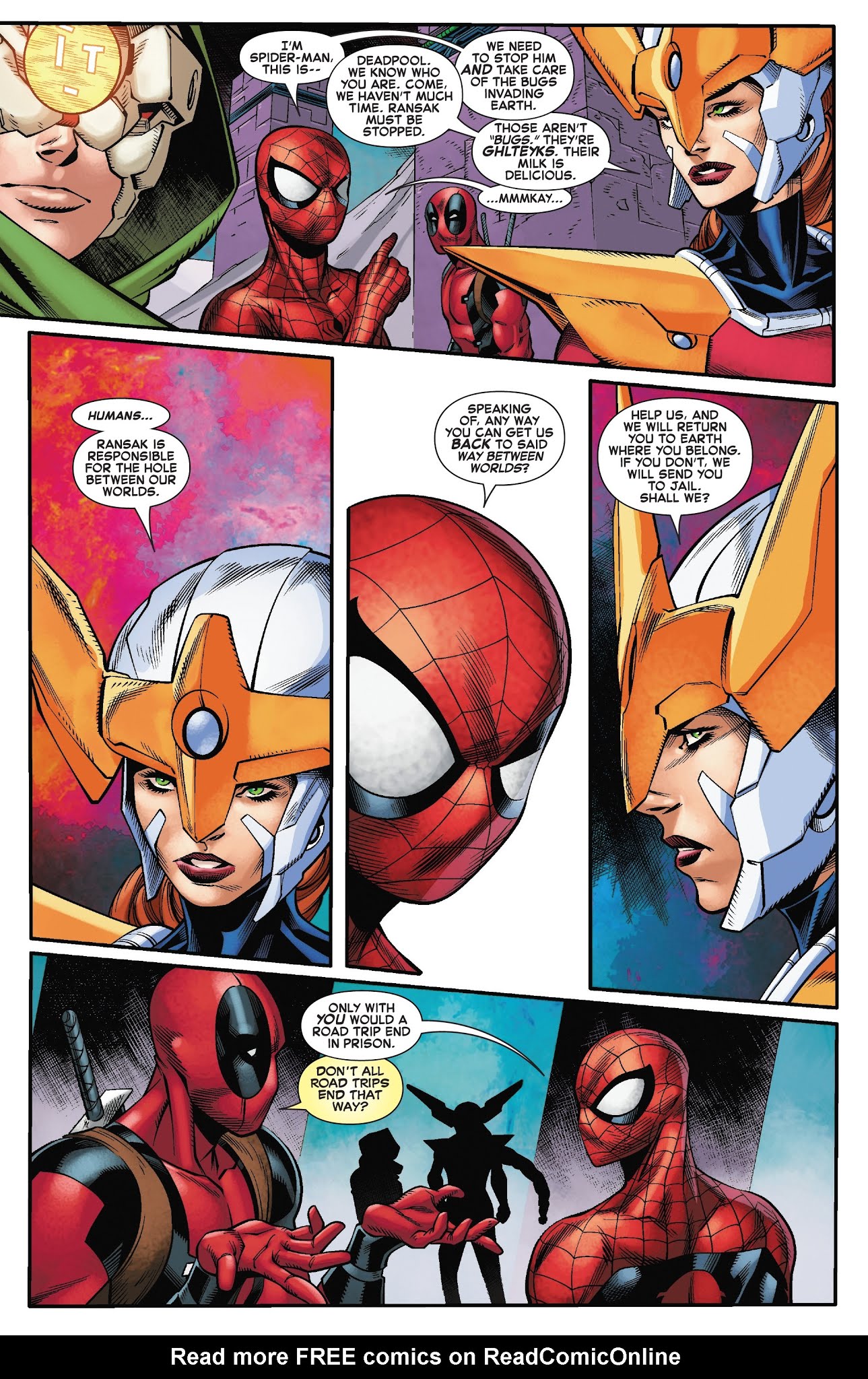 Spider Man Deadpool Issue 43 | Read Spider Man Deadpool Issue 43 comic  online in high quality. Read Full Comic online for free - Read comics  online in high quality .