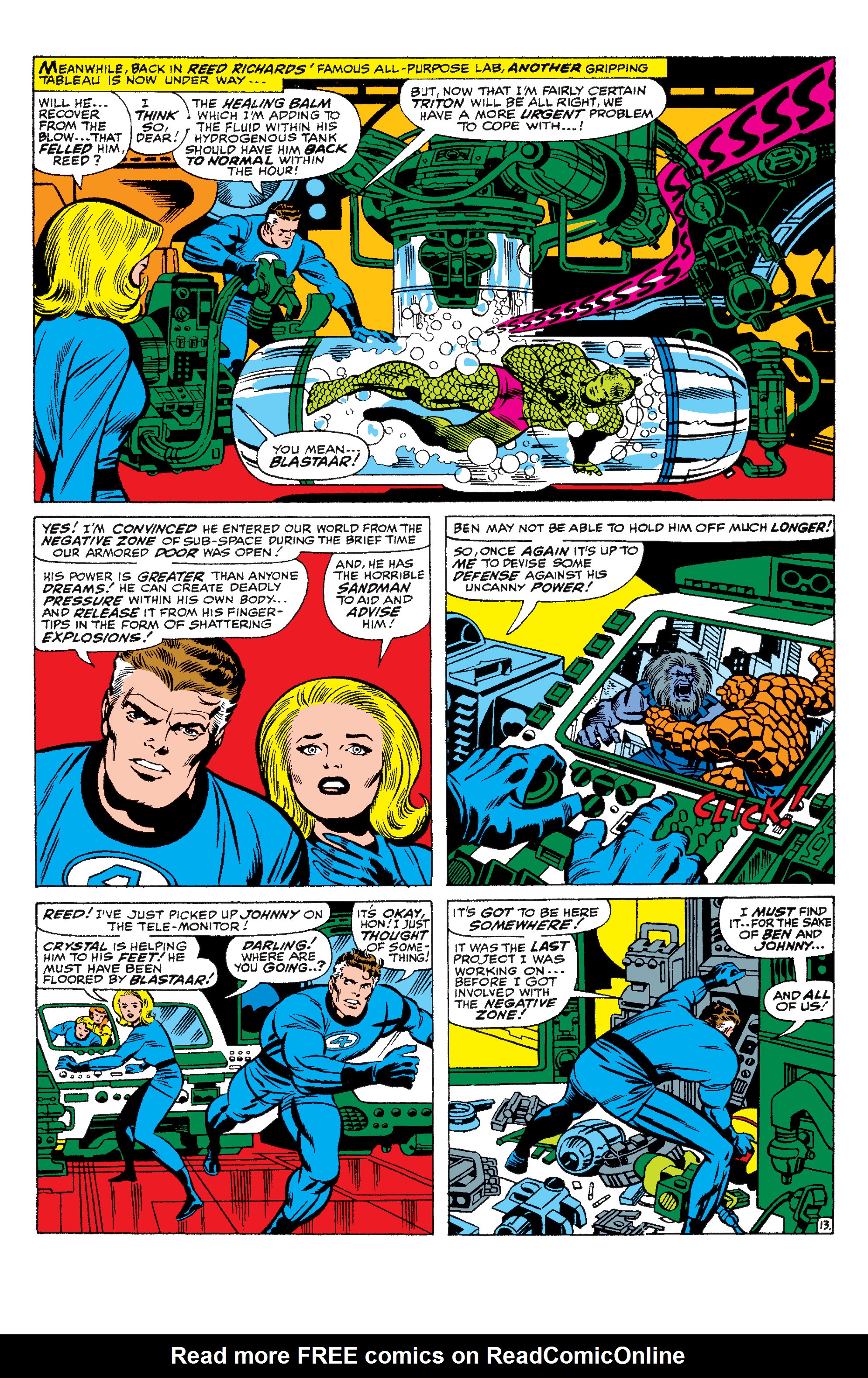Read online Fantastic Four Epic Collection comic -  Issue # The Mystery of the Black Panther (Part 3) - 68