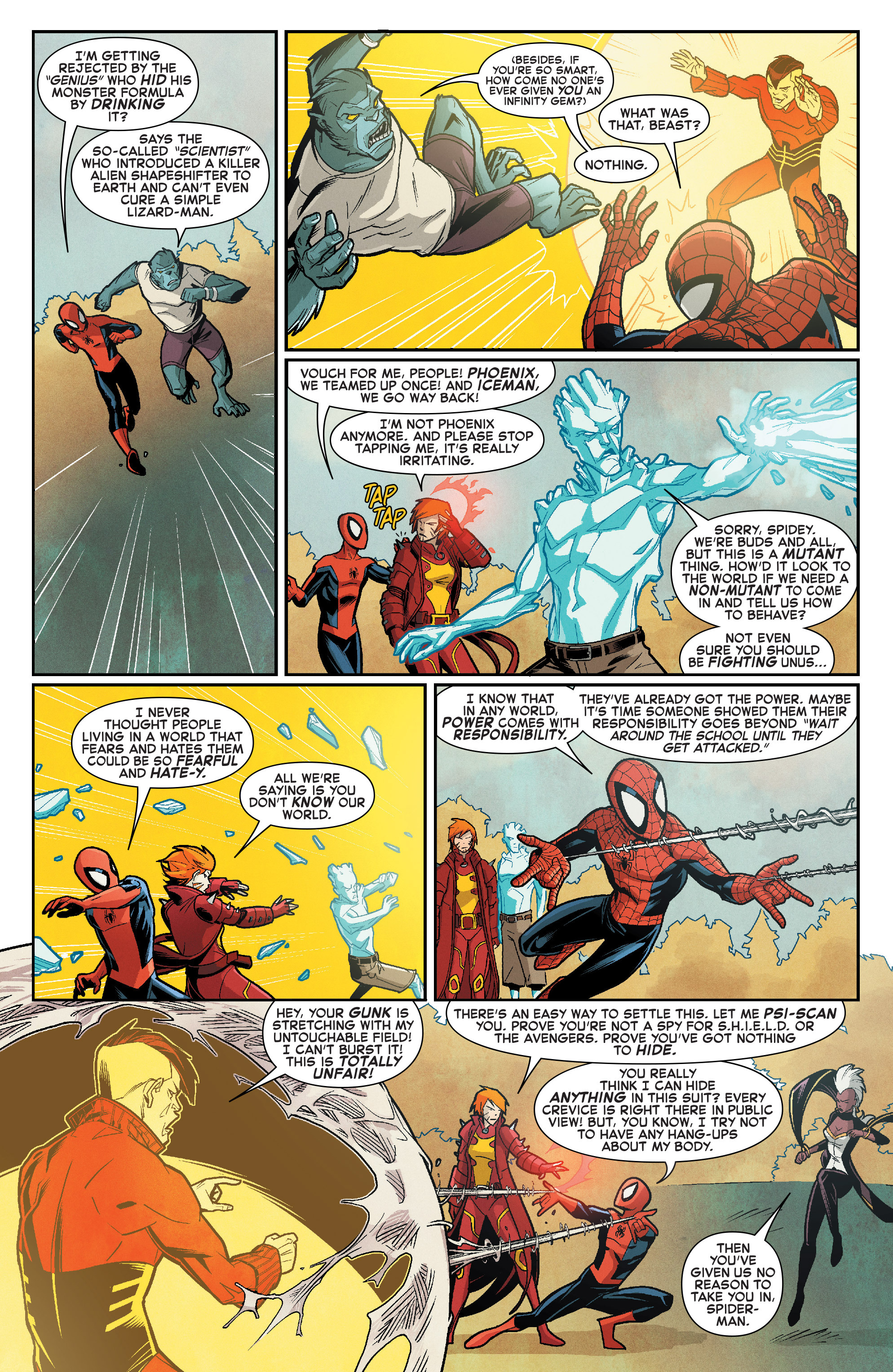 Read online Spider-Man & the X-Men comic -  Issue #1 - 5
