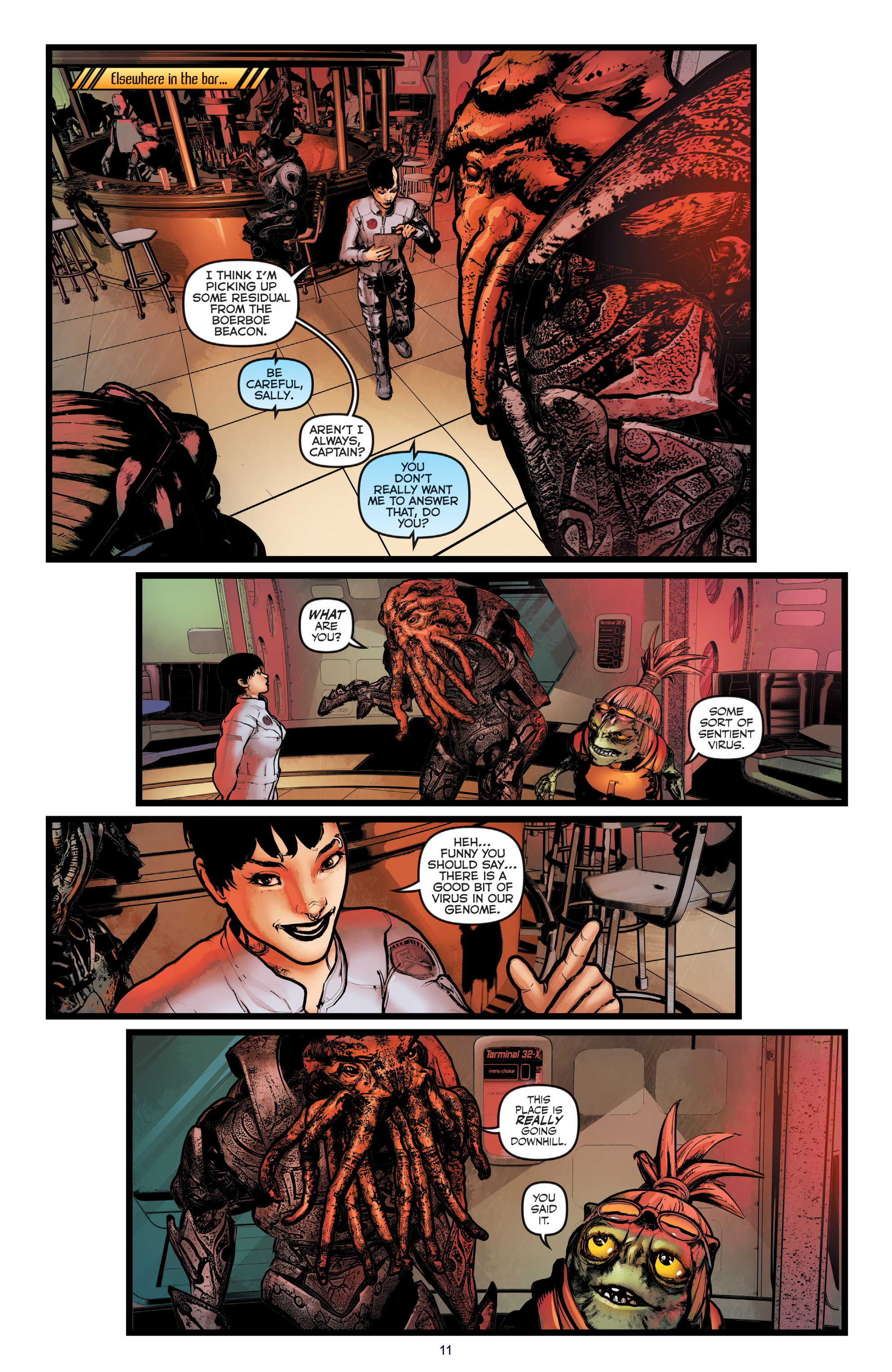 Read online Faster than Light comic -  Issue #8 - 13