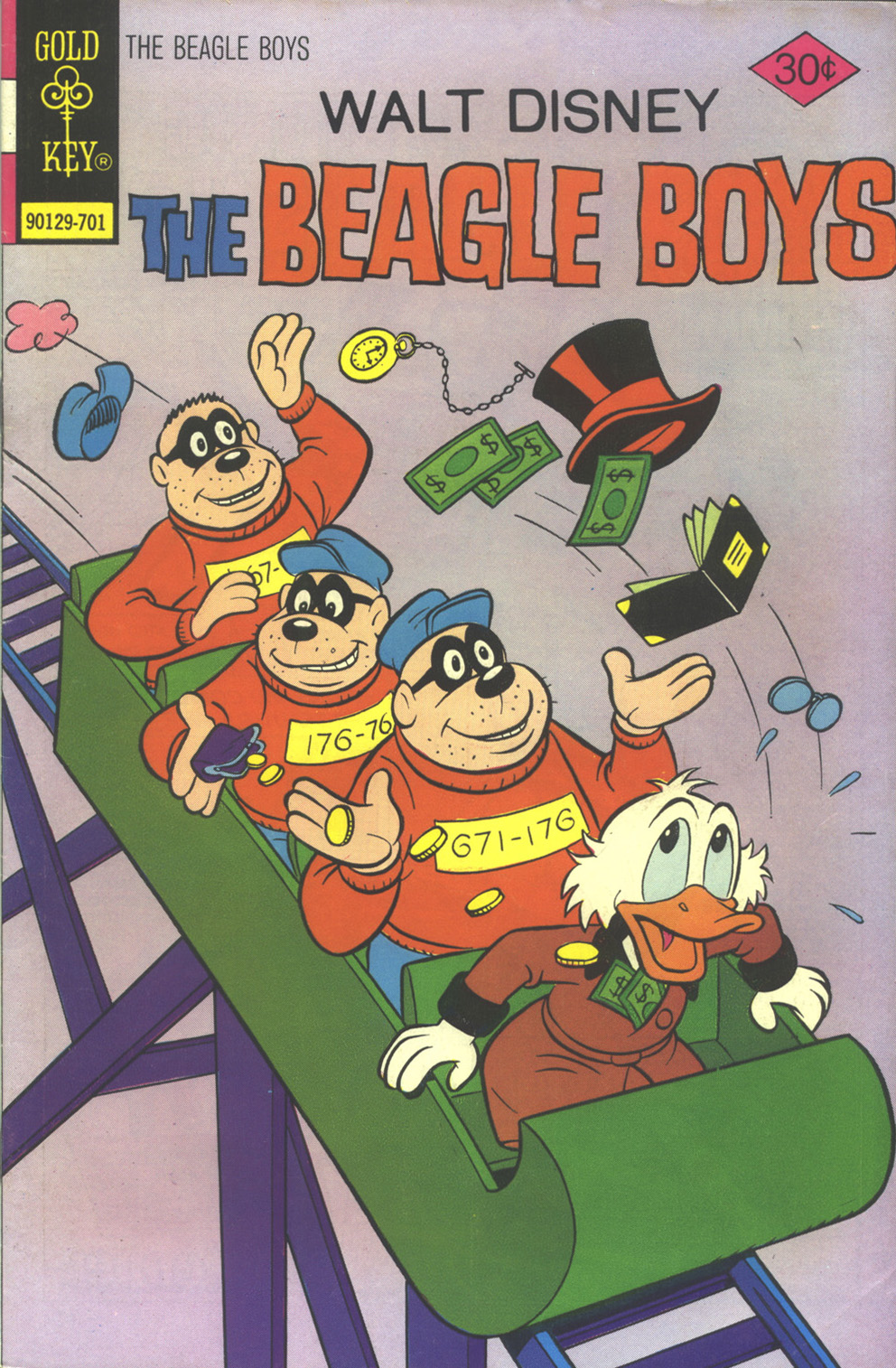 Read online Walt Disney THE BEAGLE BOYS comic -  Issue #33 - 1