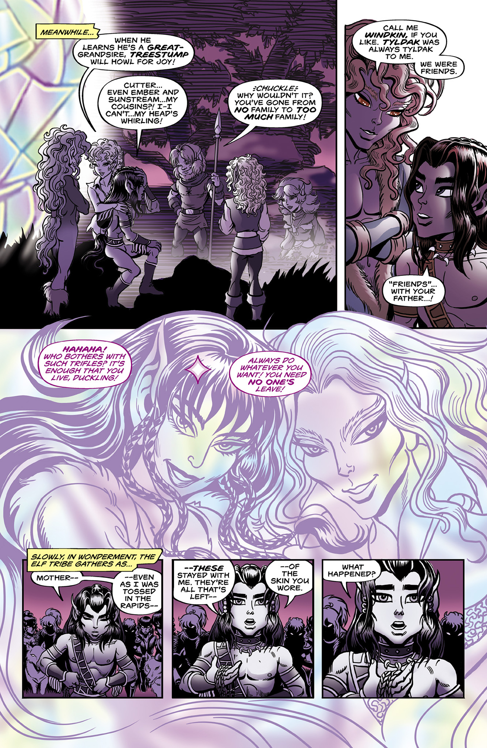 Read online ElfQuest: The Final Quest comic -  Issue #6 - 8