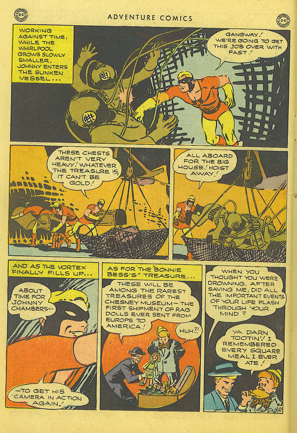 Read online Adventure Comics (1938) comic -  Issue #103 - 21