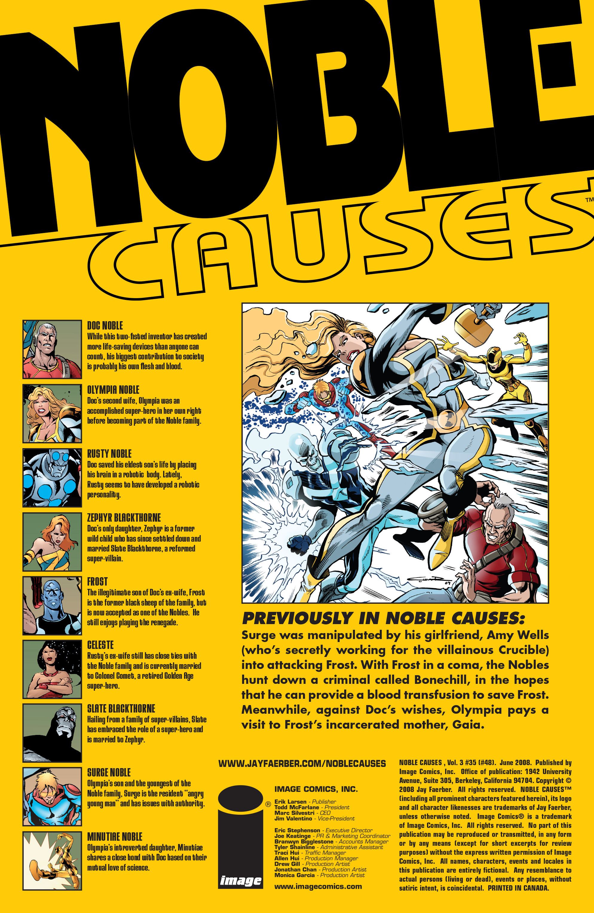 Read online Noble Causes (2004) comic -  Issue #35 - 2