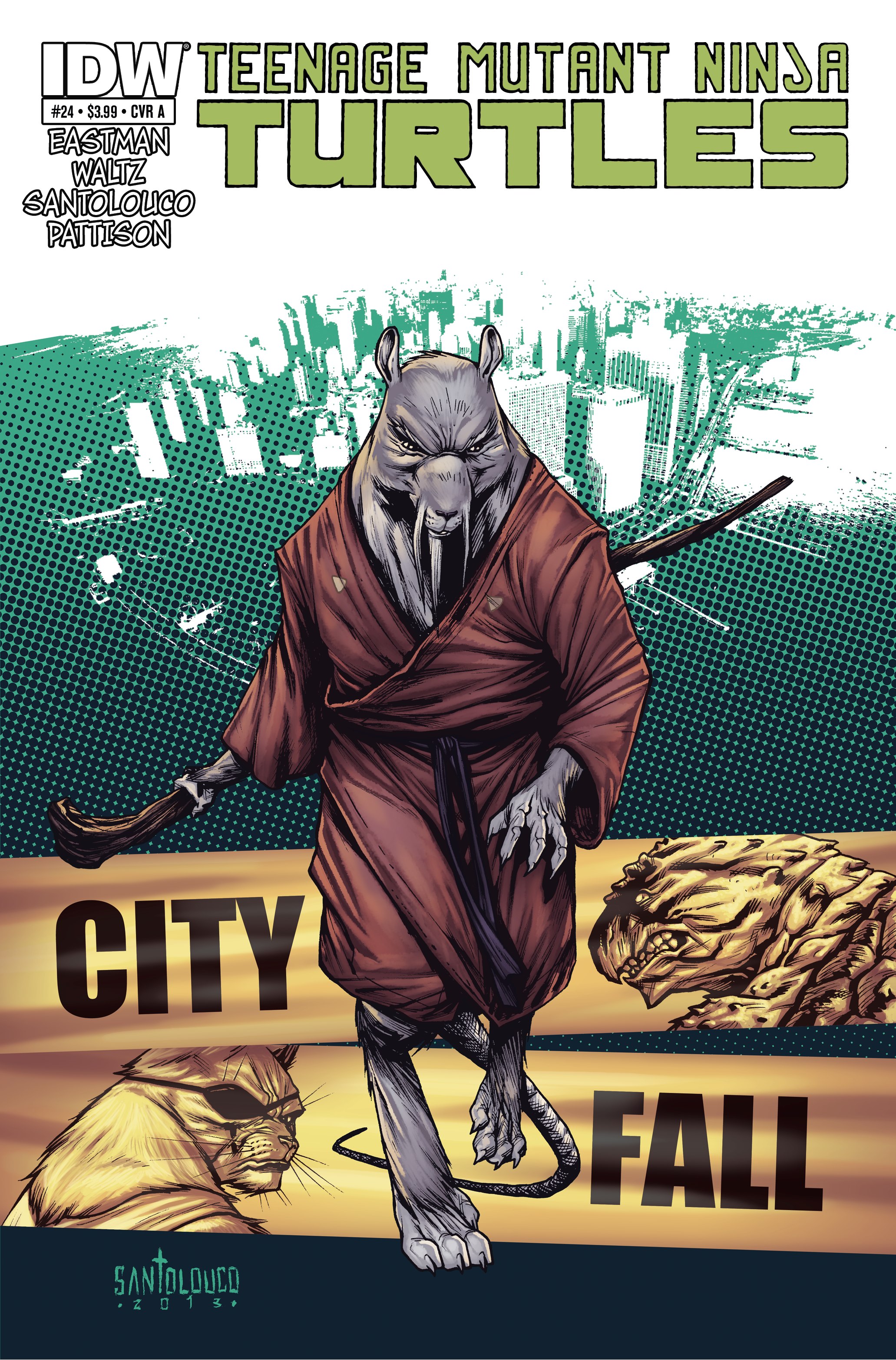 Read online Teenage Mutant Ninja Turtles (2011) comic -  Issue #24 - 1