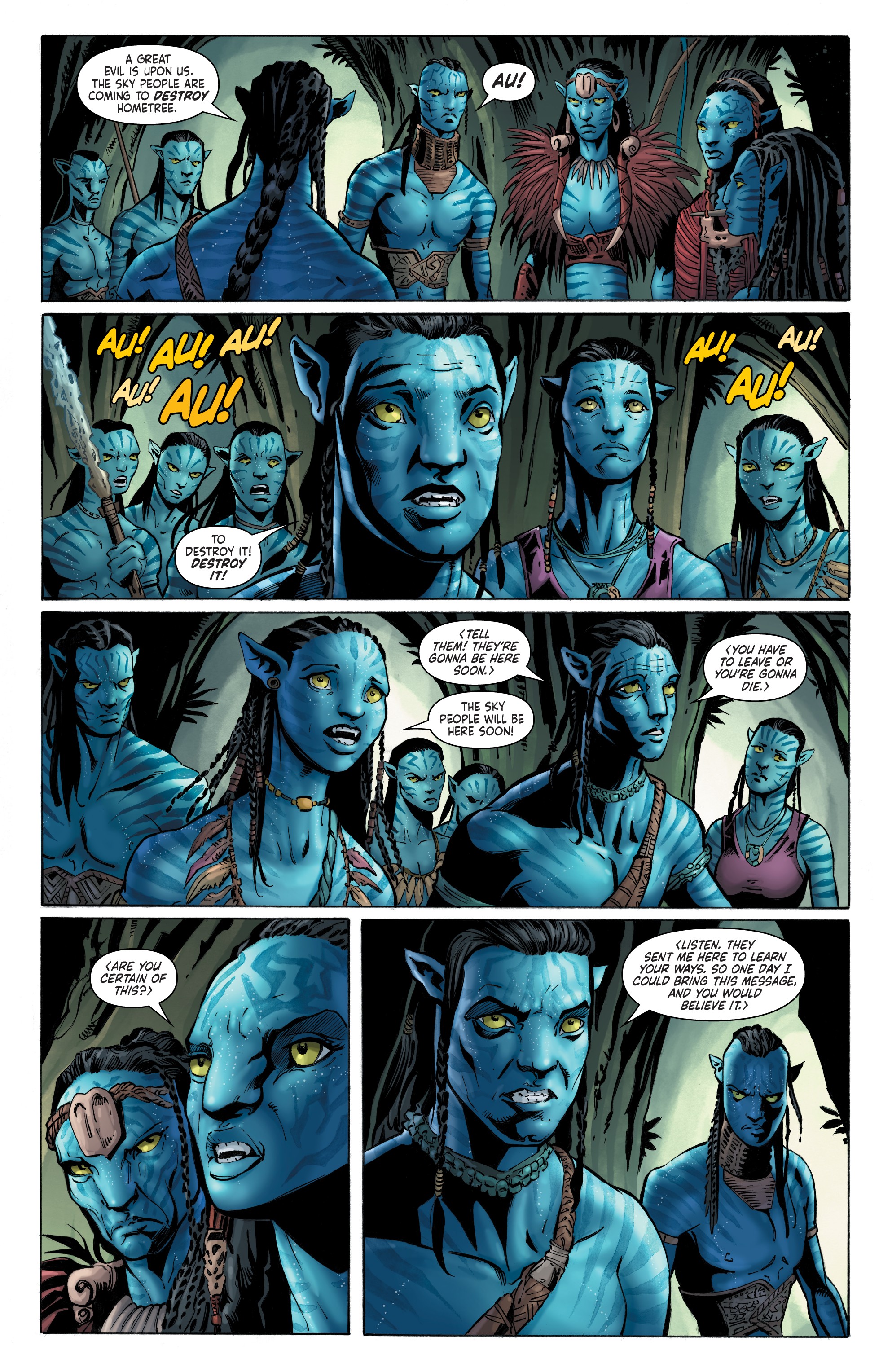 Read online Avatar: Tsu'tey's Path comic -  Issue #4 - 17