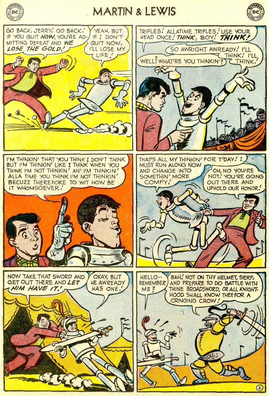 Read online The Adventures of Dean Martin and Jerry Lewis comic -  Issue #2 - 24