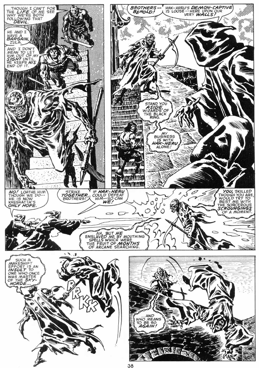The Savage Sword Of Conan issue 206 - Page 39