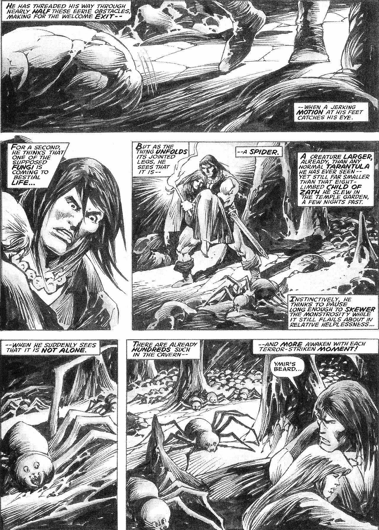 Read online The Savage Sword Of Conan comic -  Issue #210 - 29