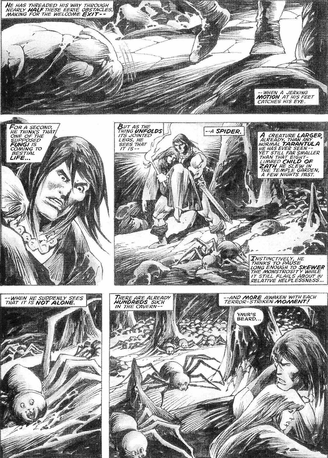 The Savage Sword Of Conan issue 210 - Page 29