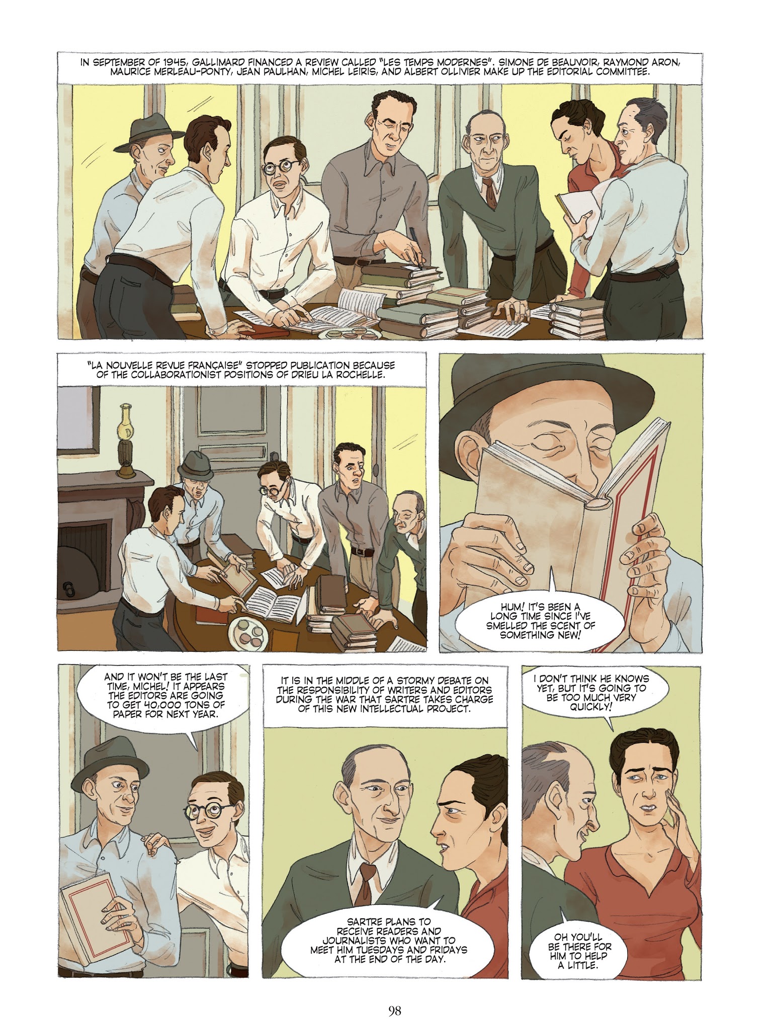 Read online Sartre comic -  Issue # TPB - 95