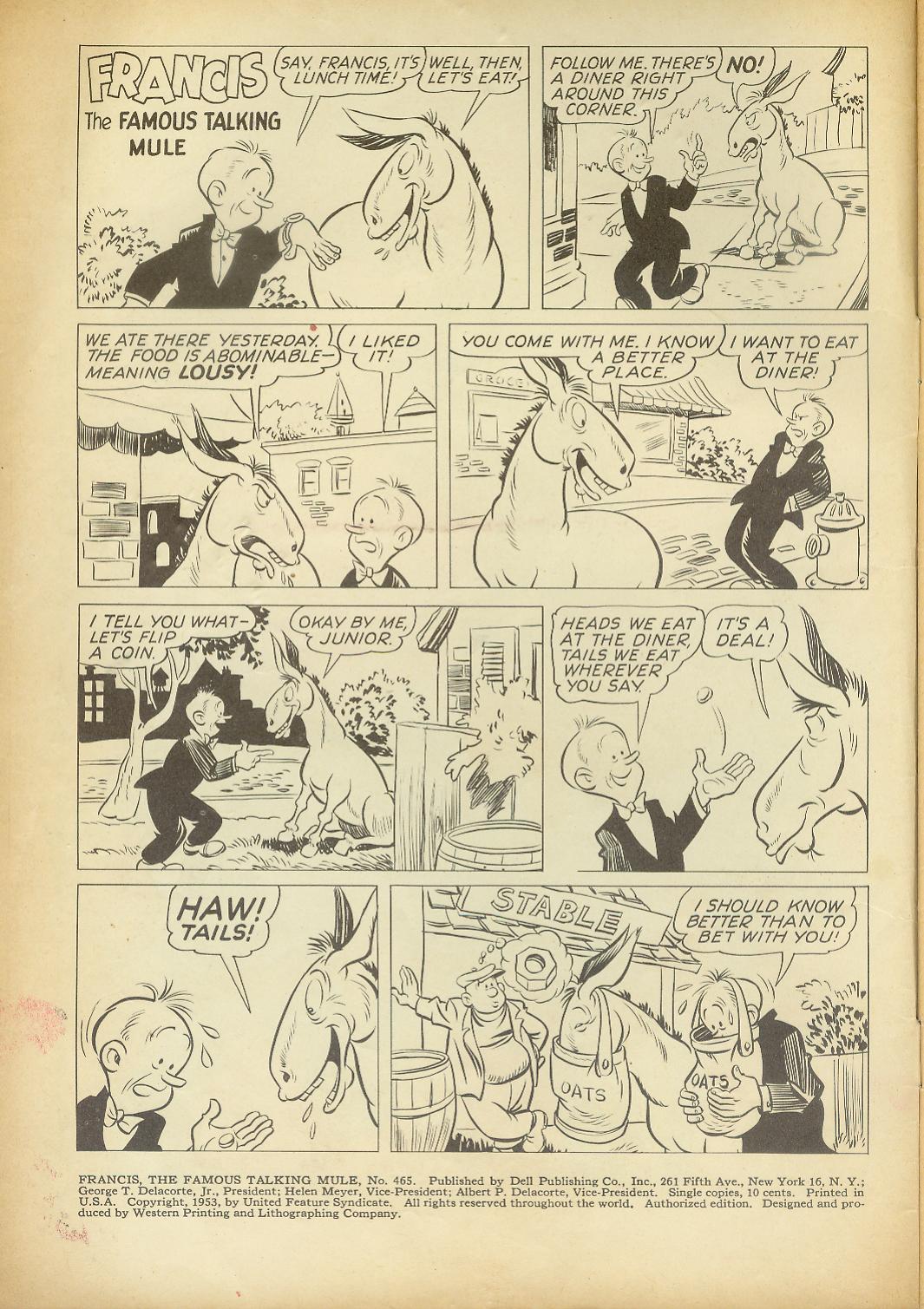 Read online Four Color Comics comic -  Issue #465 - 2