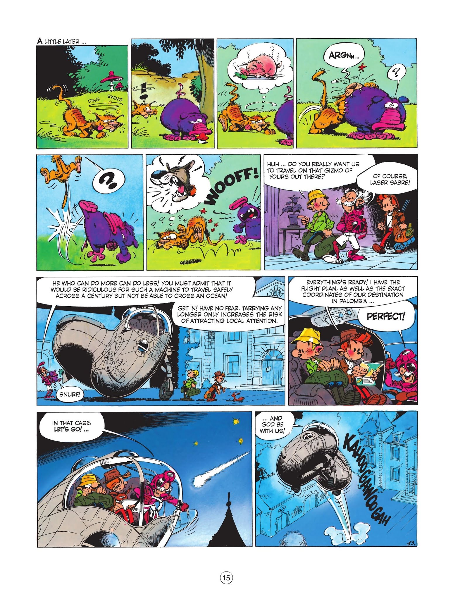 Read online Spirou & Fantasio (2009) comic -  Issue #14 - 16
