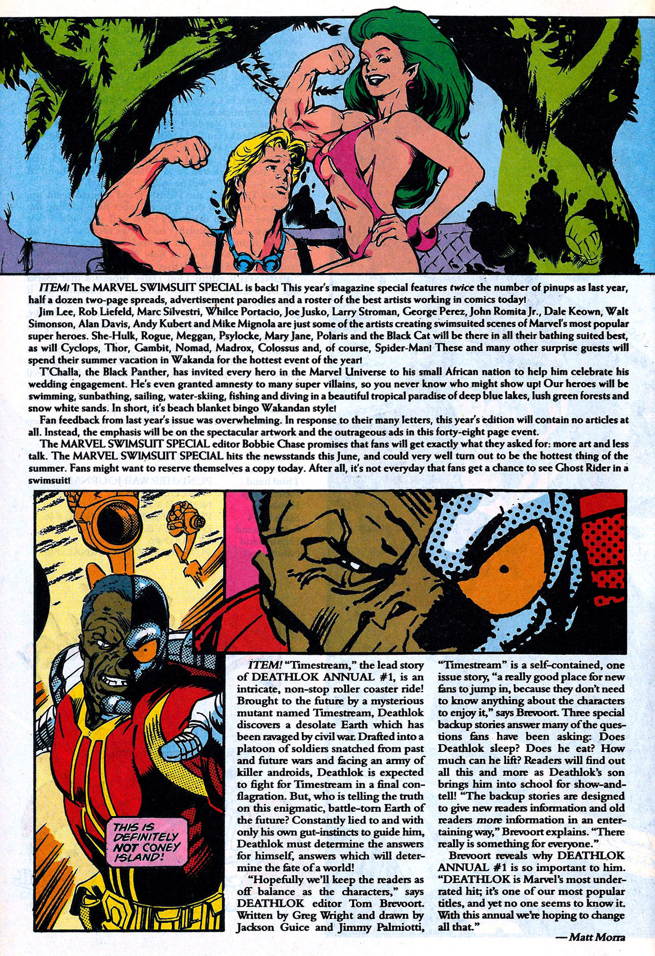 Read online Marvel Age comic -  Issue #114 - 6