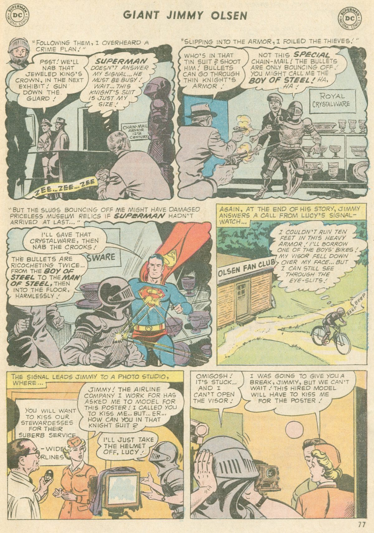 Read online Superman's Pal Jimmy Olsen comic -  Issue #95 - 79