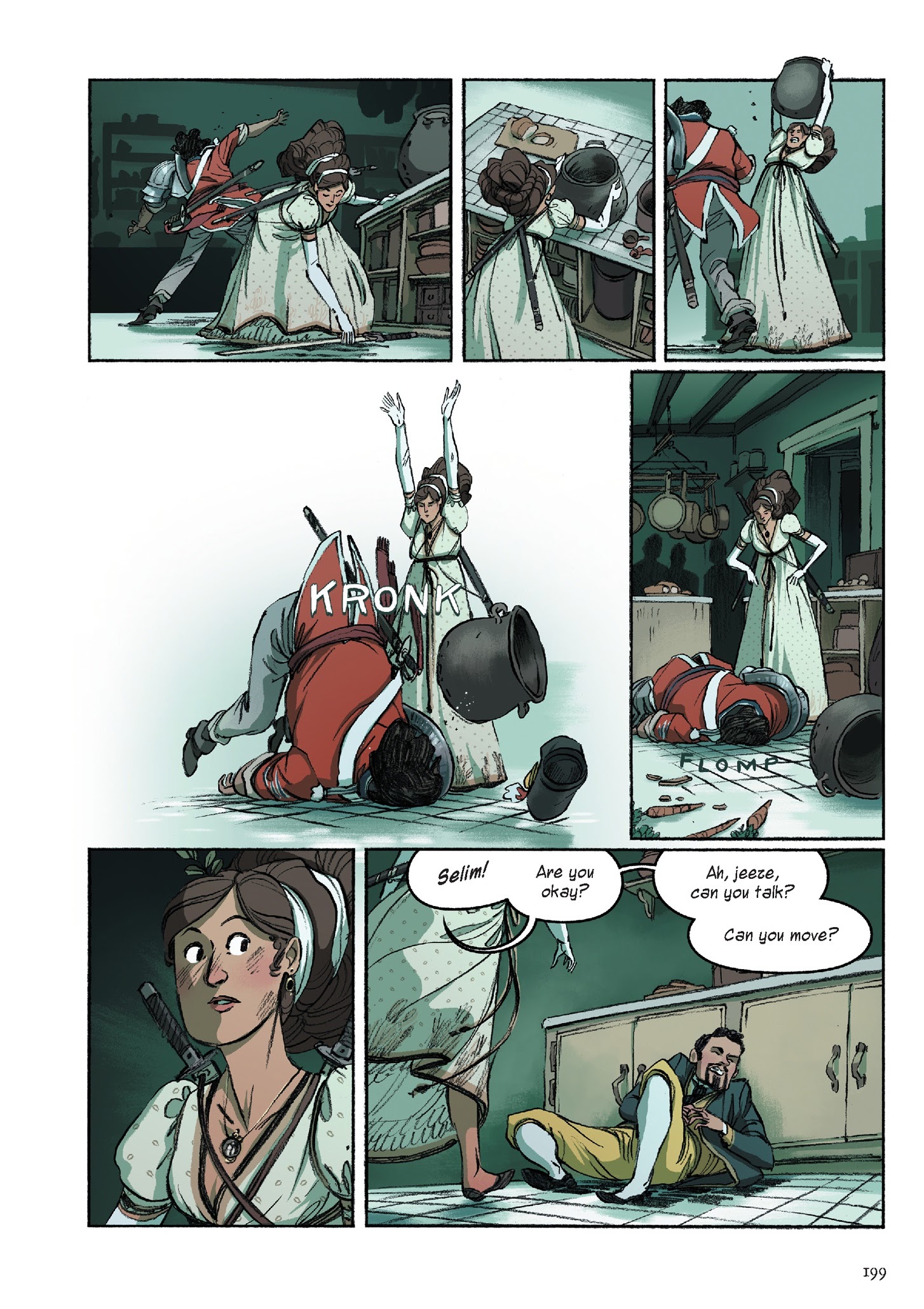 Read online Delilah Dirk and the King's Shilling comic -  Issue # TPB (Part 2) - 97