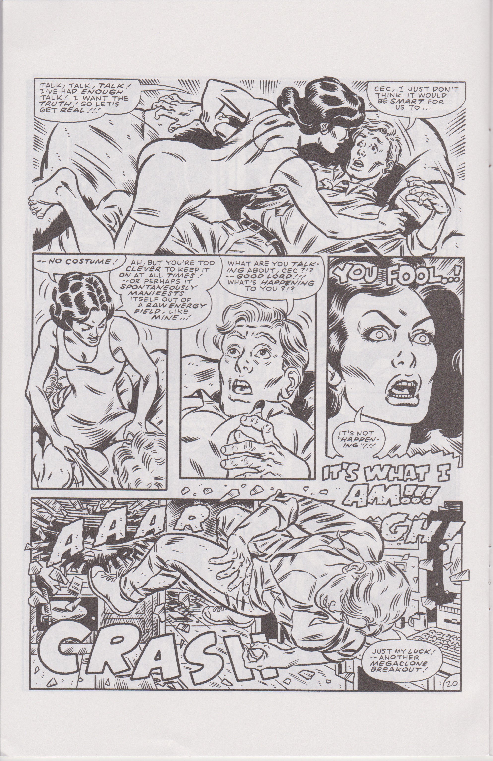 Read online Don Simpson's Bizarre Heroes comic -  Issue #7 - 22